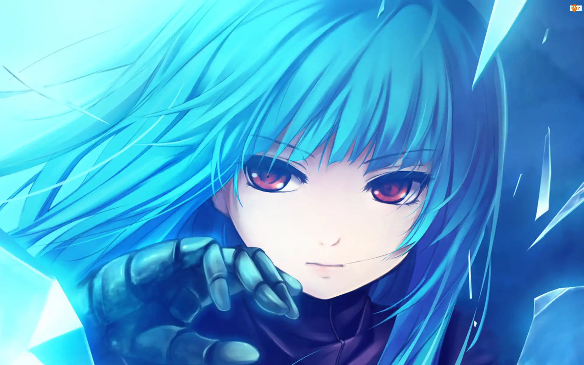 Anime, Dziewczyna, Szkło, Manga
