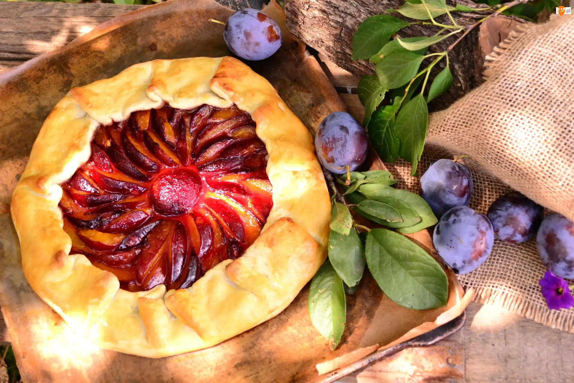 Śliwki, Ciasto, Tarta