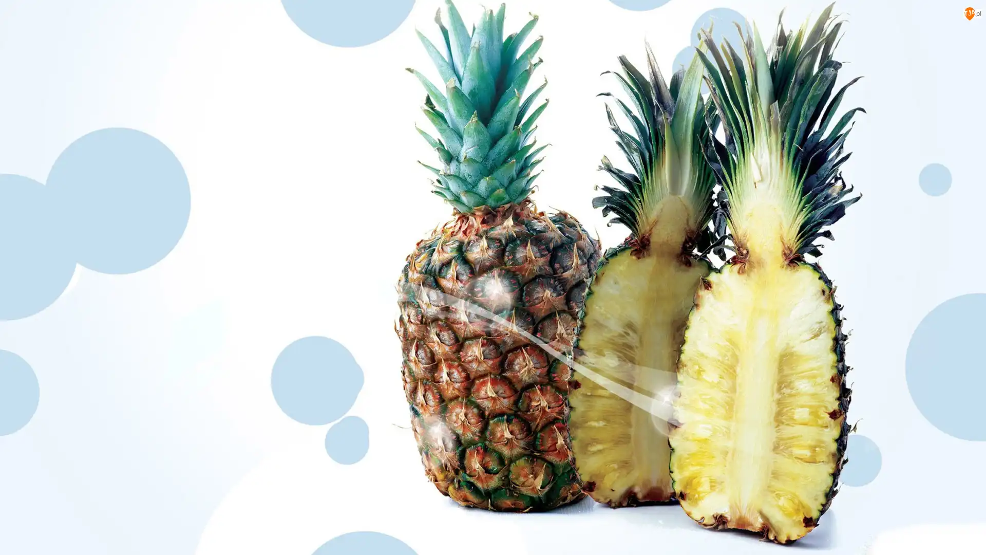 Połówki, Ananas, Dwie