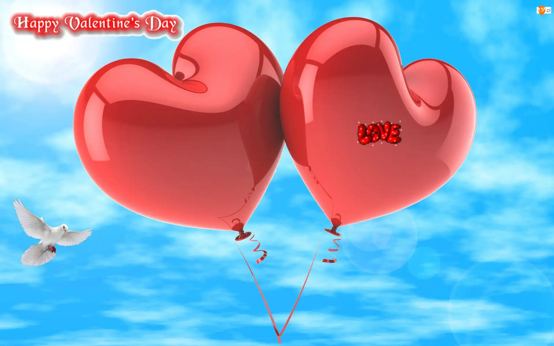 Niebo, Balony, Serca