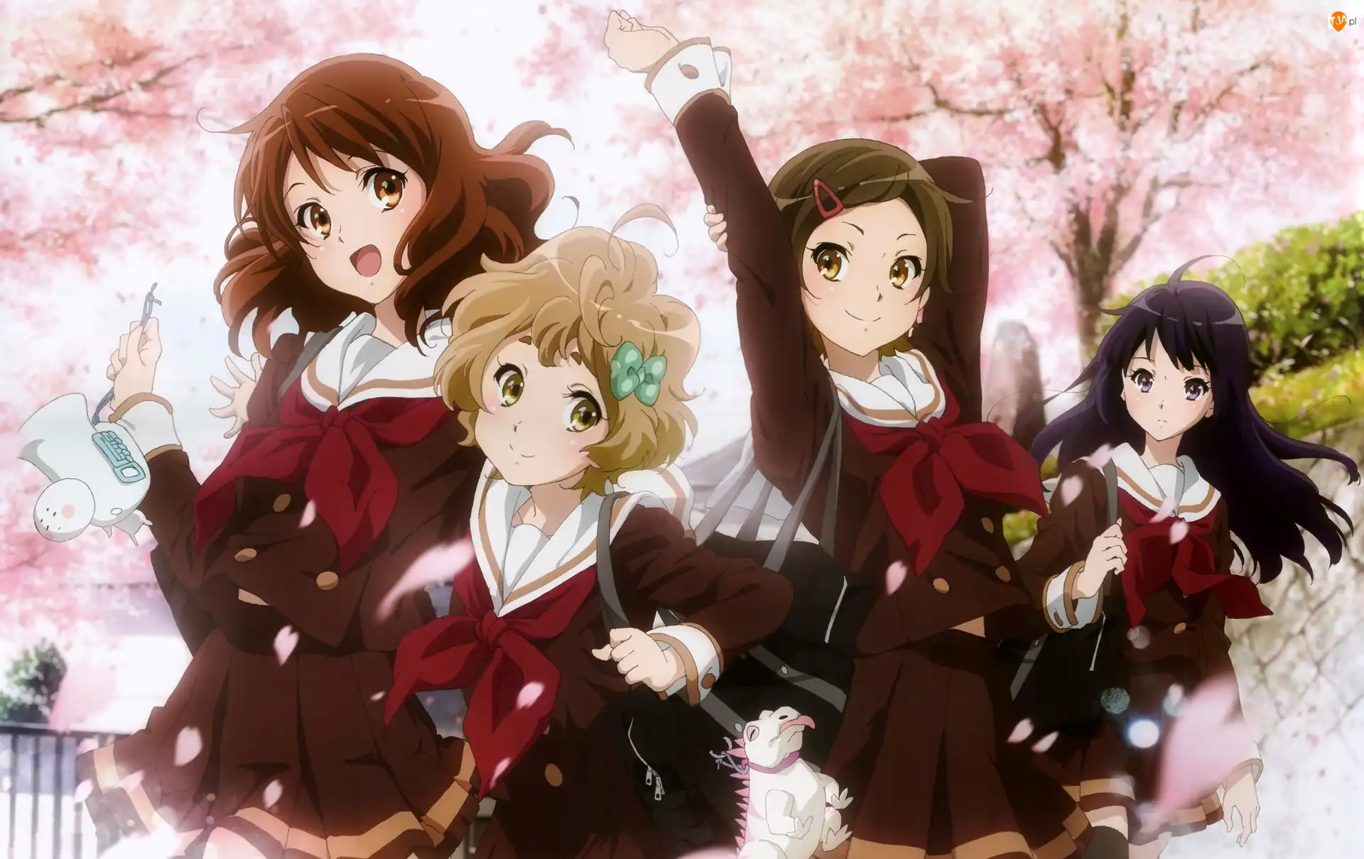 Kawashima Sapphire, Oumae Kumiko, Katou Hazuki, Hibike! Euphonium, Kousaka Reina