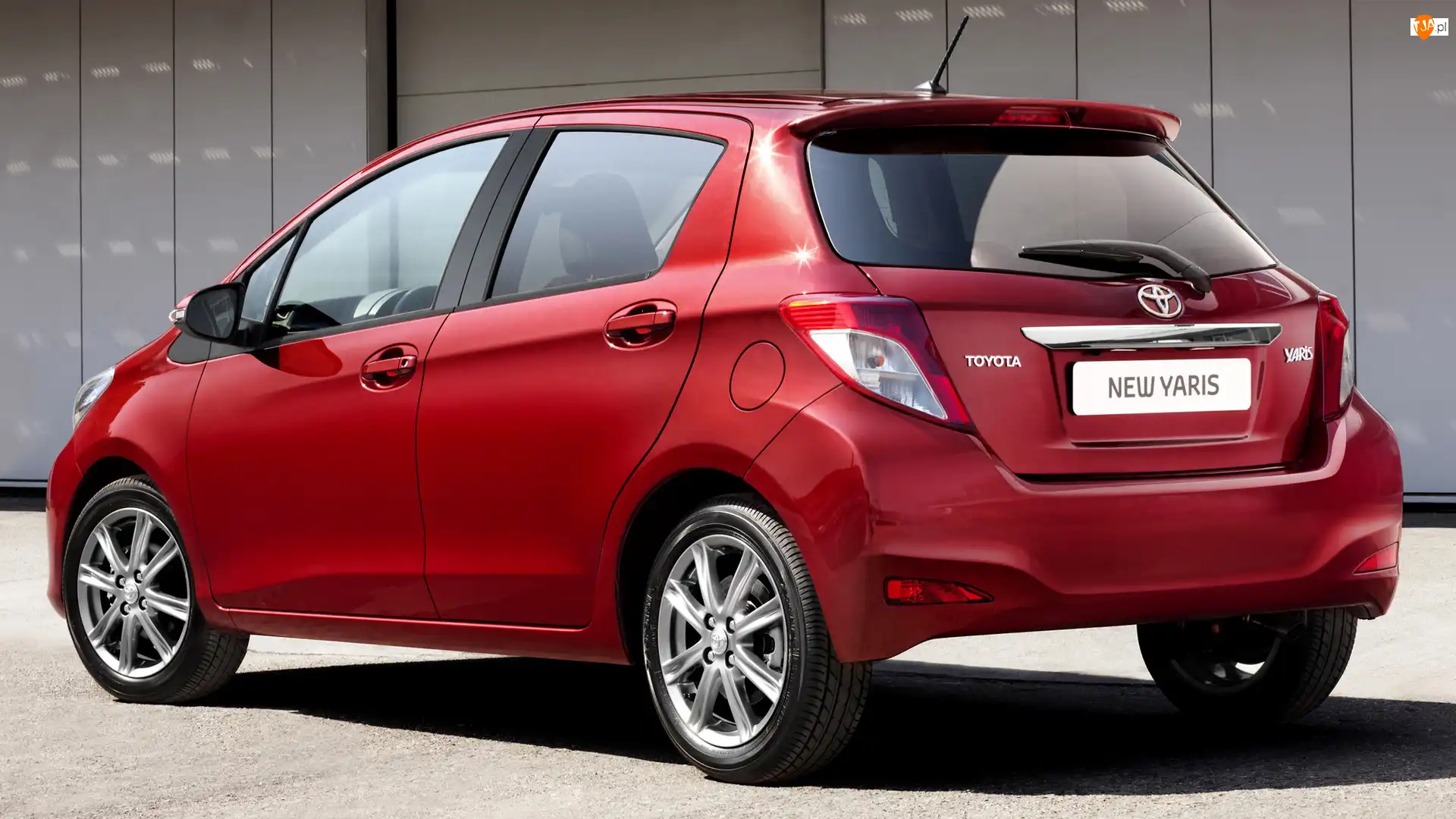 Tył, Toyota Yaris