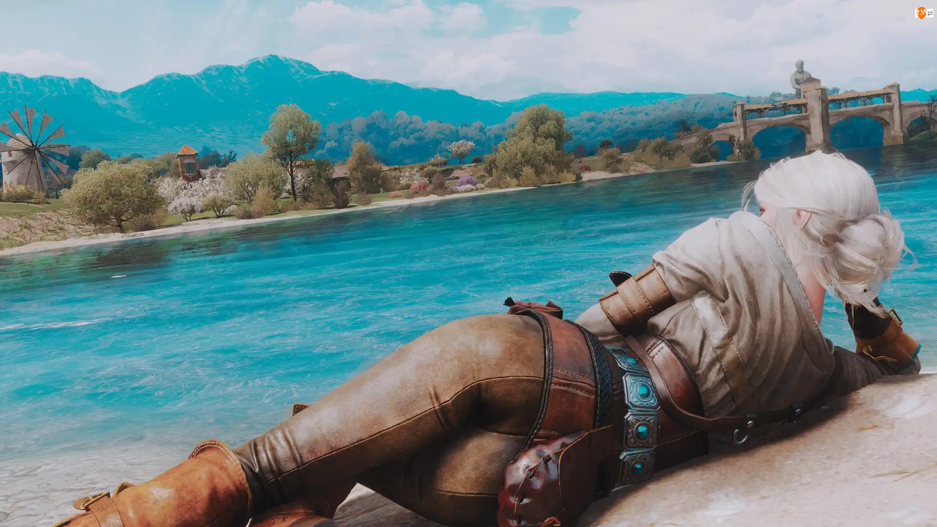 Ciri, Wiedźmin 3 Dziki Gon, The Witcher 3 Wild Hunt, Czarodziejka
