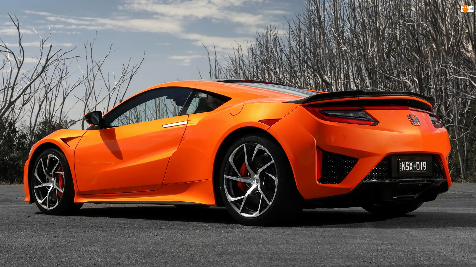 Tył, Honda NSX