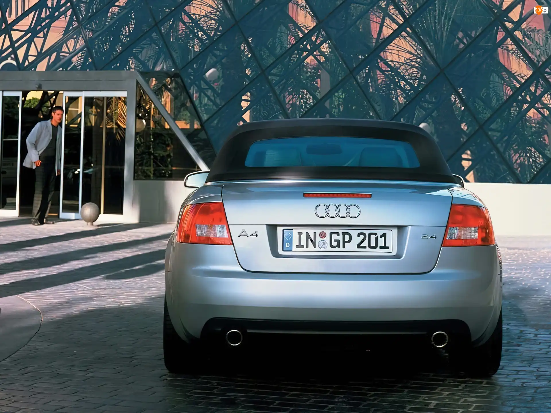 Tył, Audi A4, Cabrio
