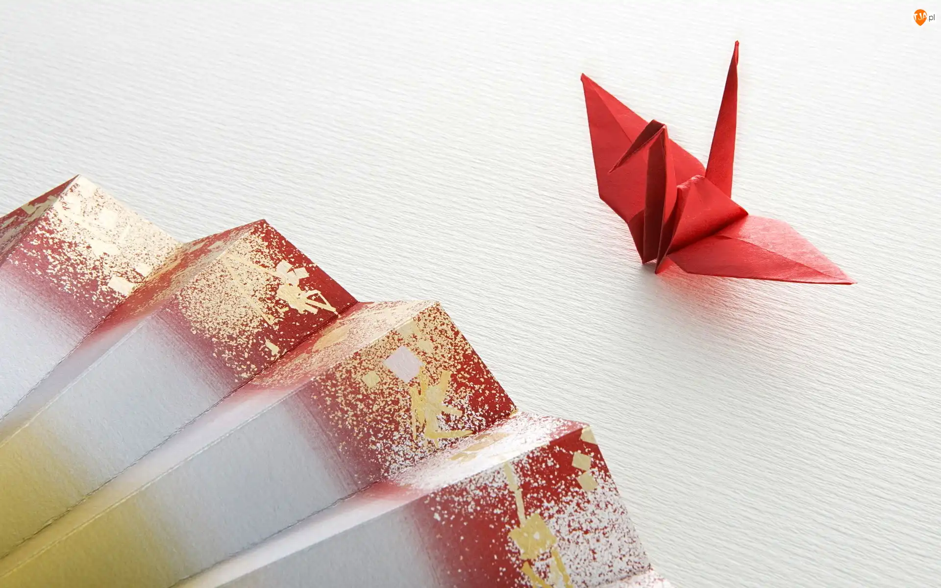 Wachlarz, Origami