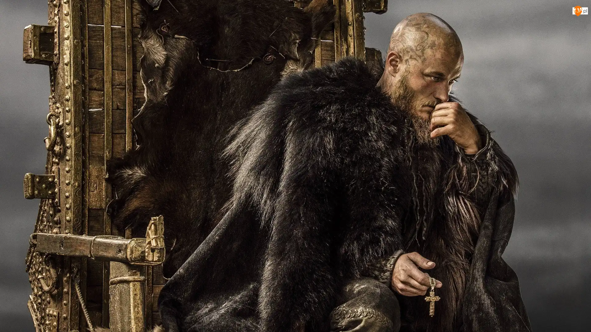 Vikings, Serial, Travis Fimmel, Tron, Wikingowie, Ragnar Lothbrok