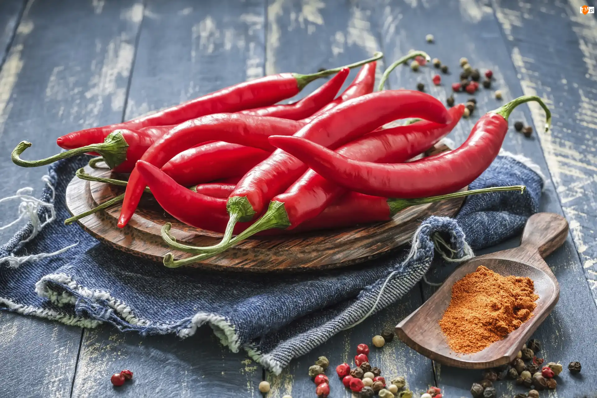 Deski, Papryka chili, Pieprz