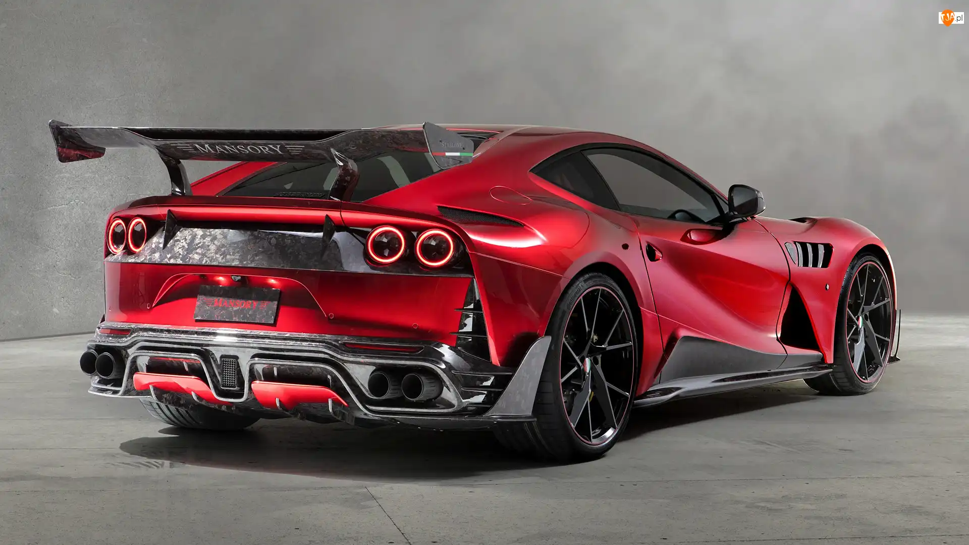 Tył, Ferrari 812 Superfast Stallone, Mansory