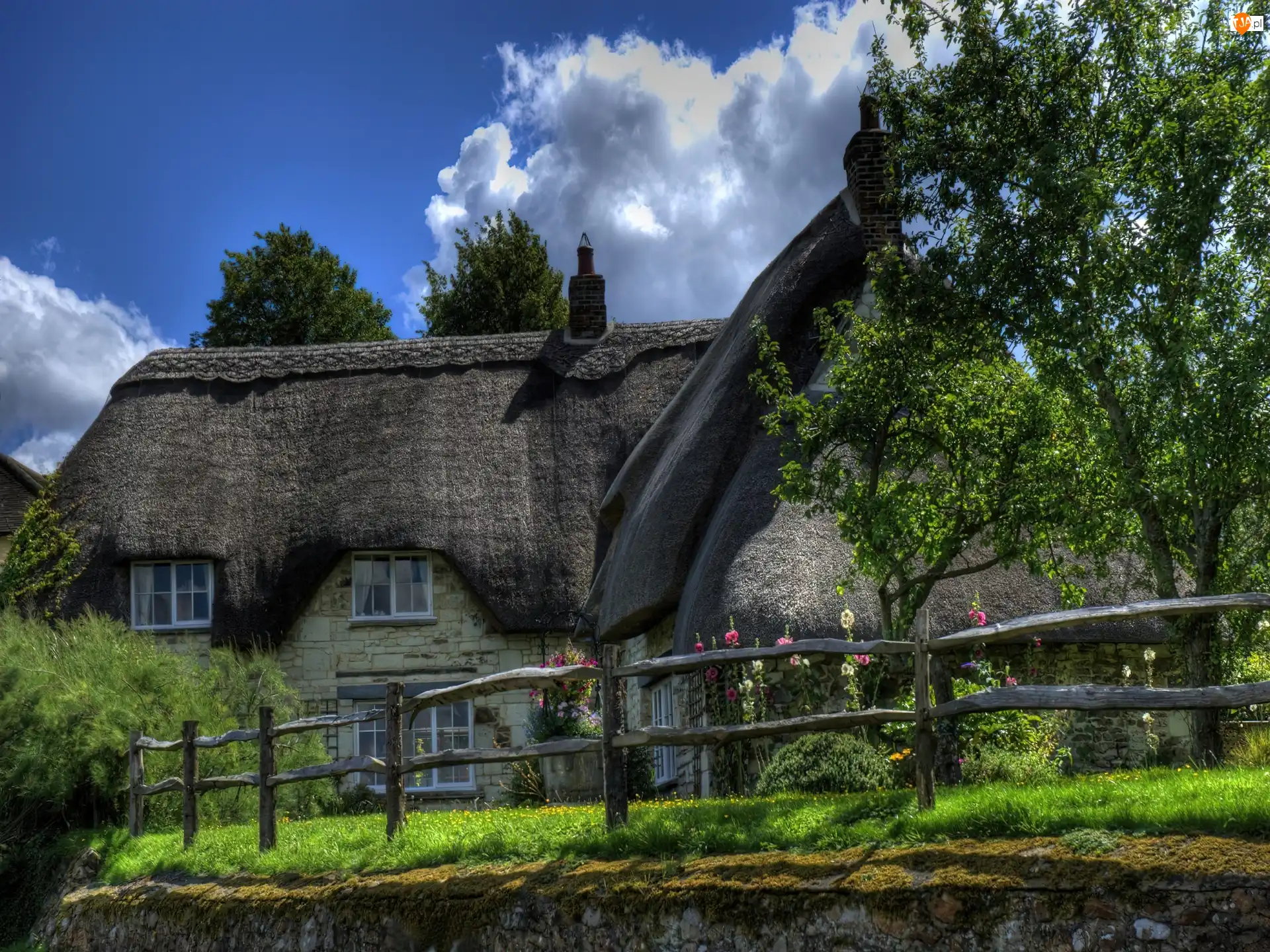 Strzecha, Dom, Dach