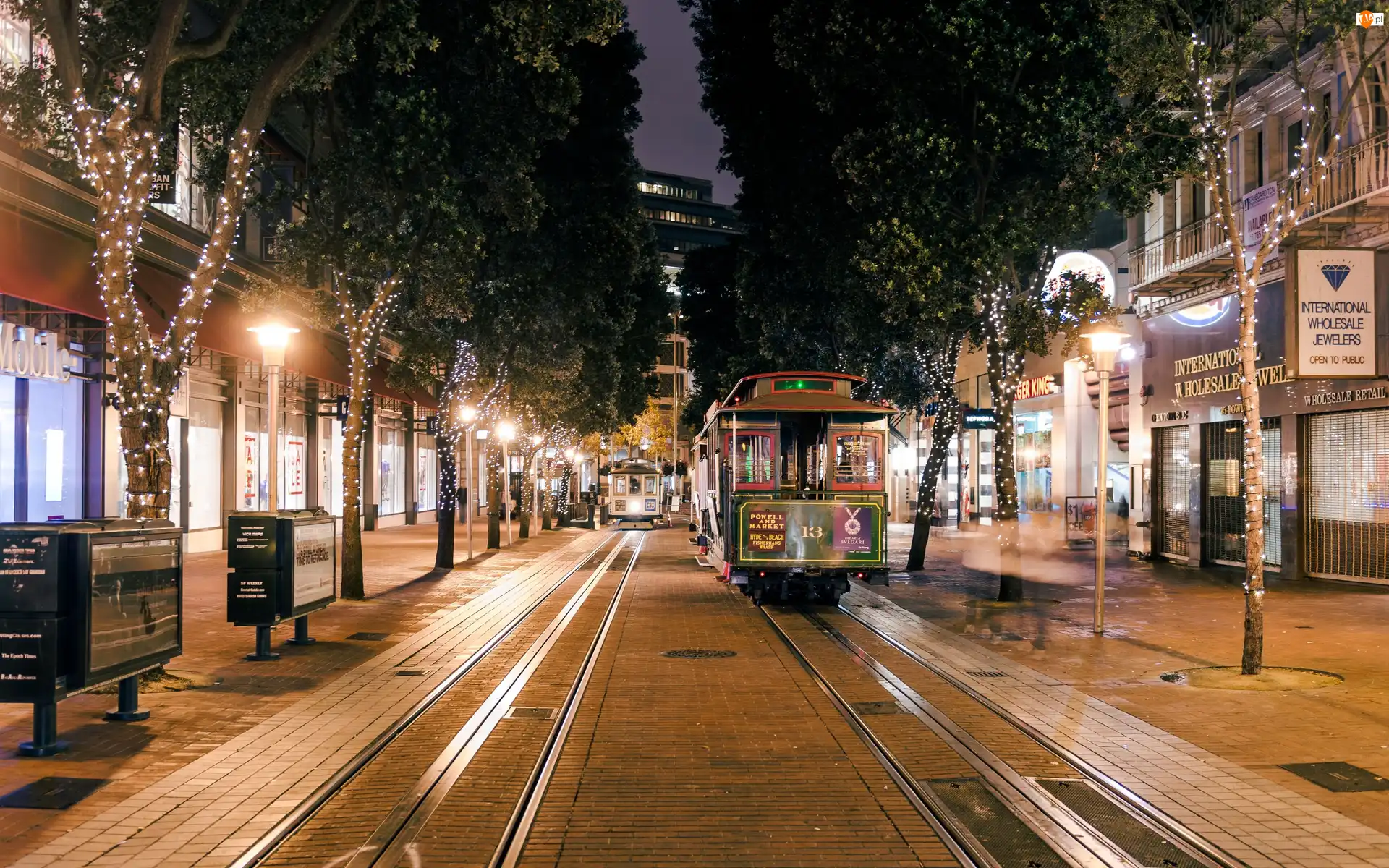 San Francisco, Ulica, Kalifornia, Stany Zjednoczone, Tramwaje