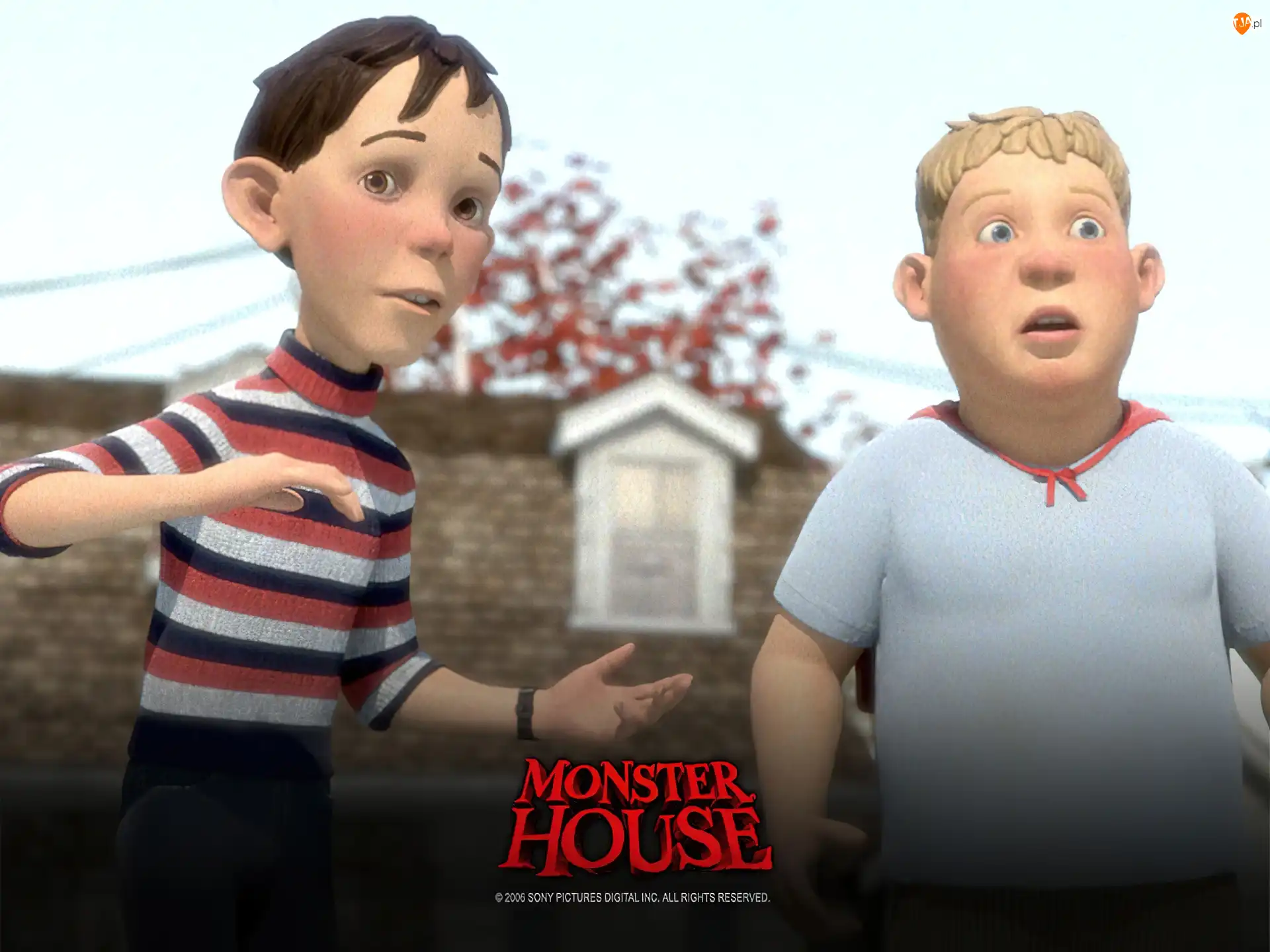 Monster house, chłopcy, Straszny dom