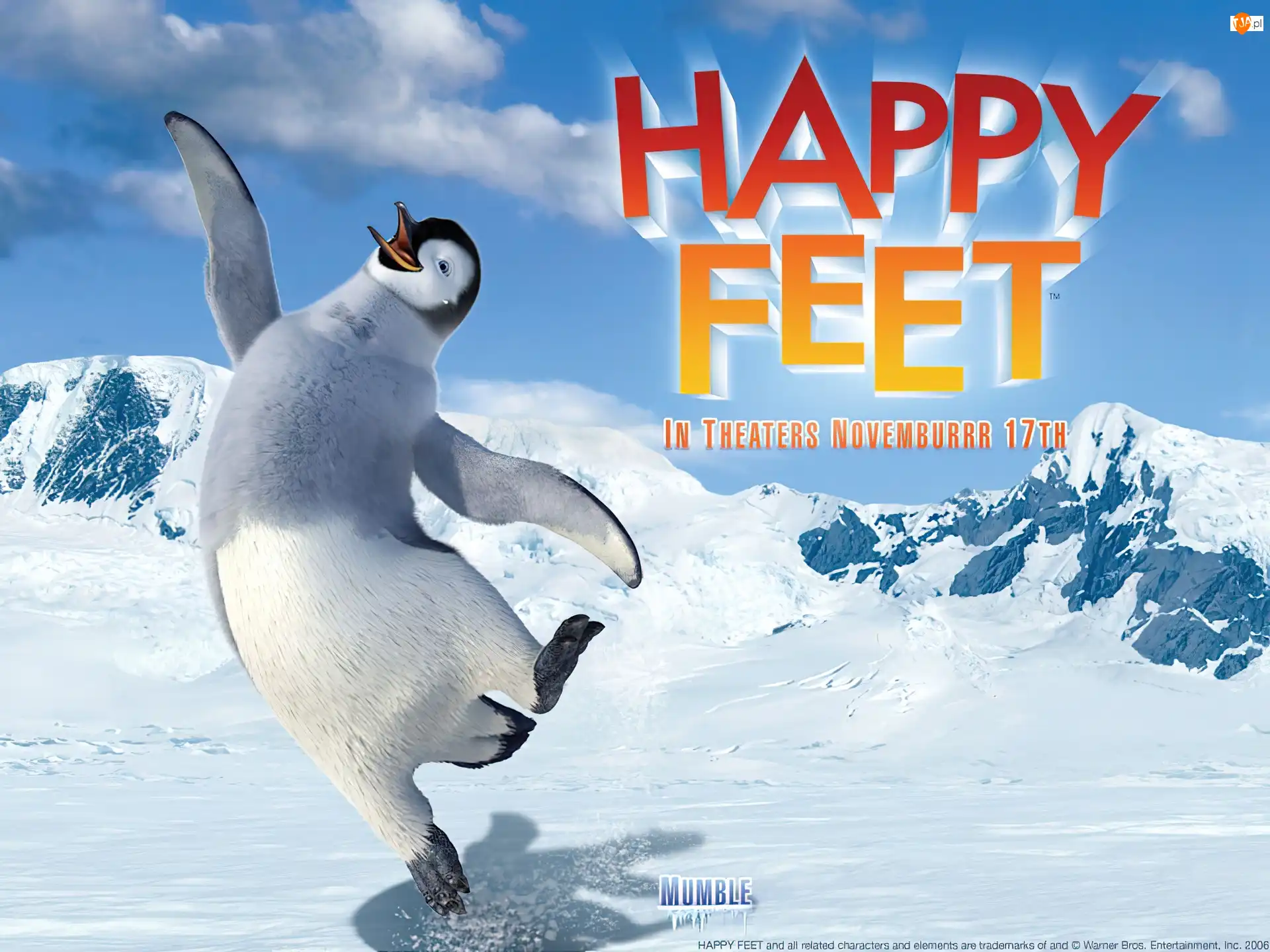 Happy Feet, Mumble, Tupot małych stóp