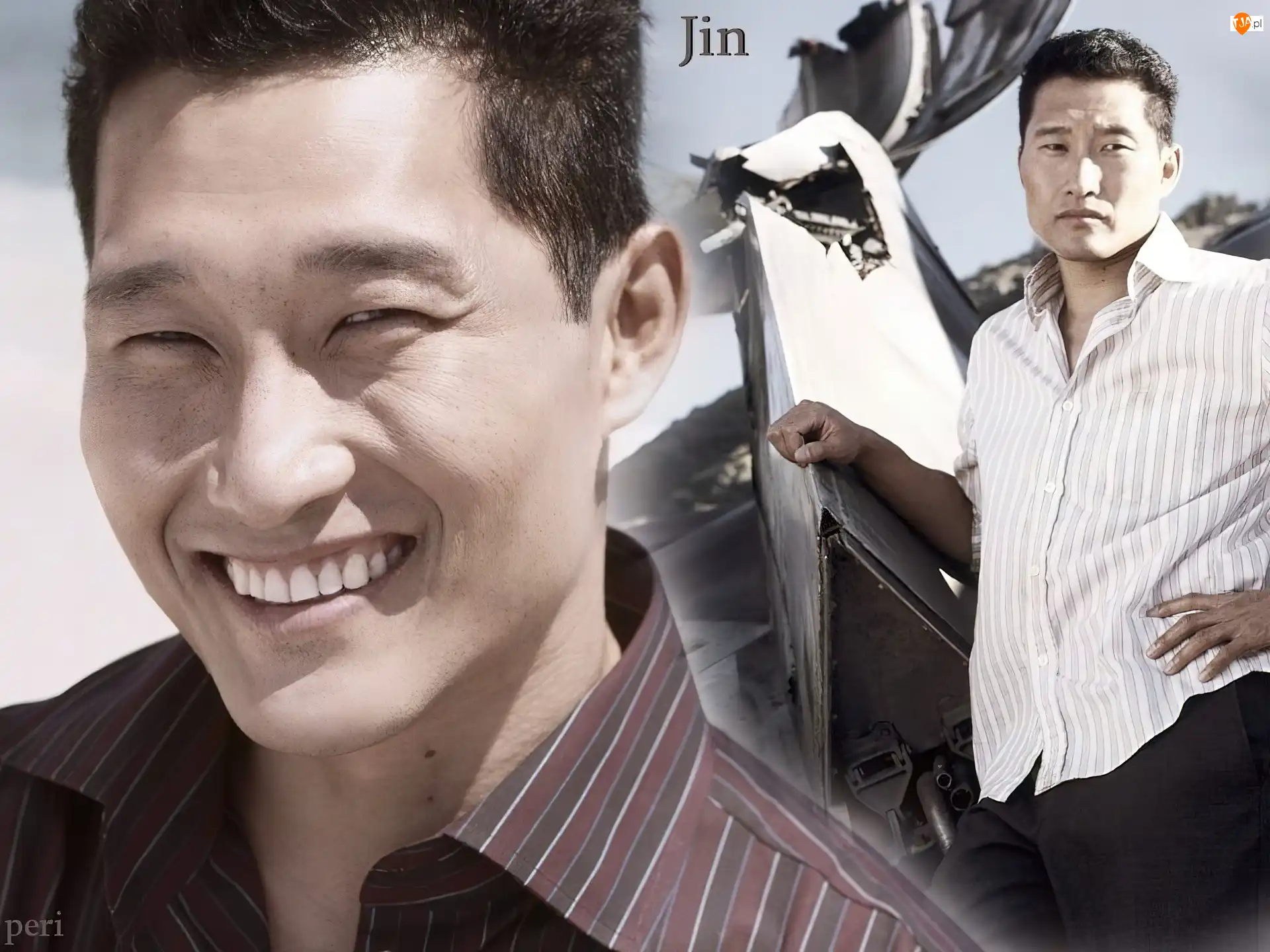 Zagubieni, uśmiech, Lost, Serial, Daniel Dae Kim