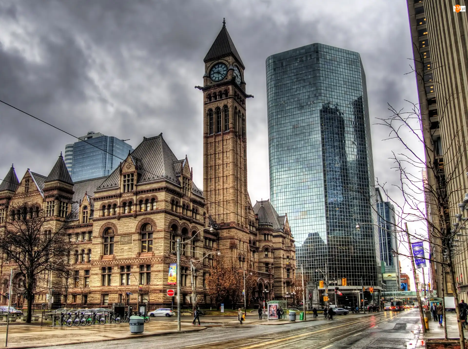 Szklany wieżowiec, Toronto, Zdjęcie miasta