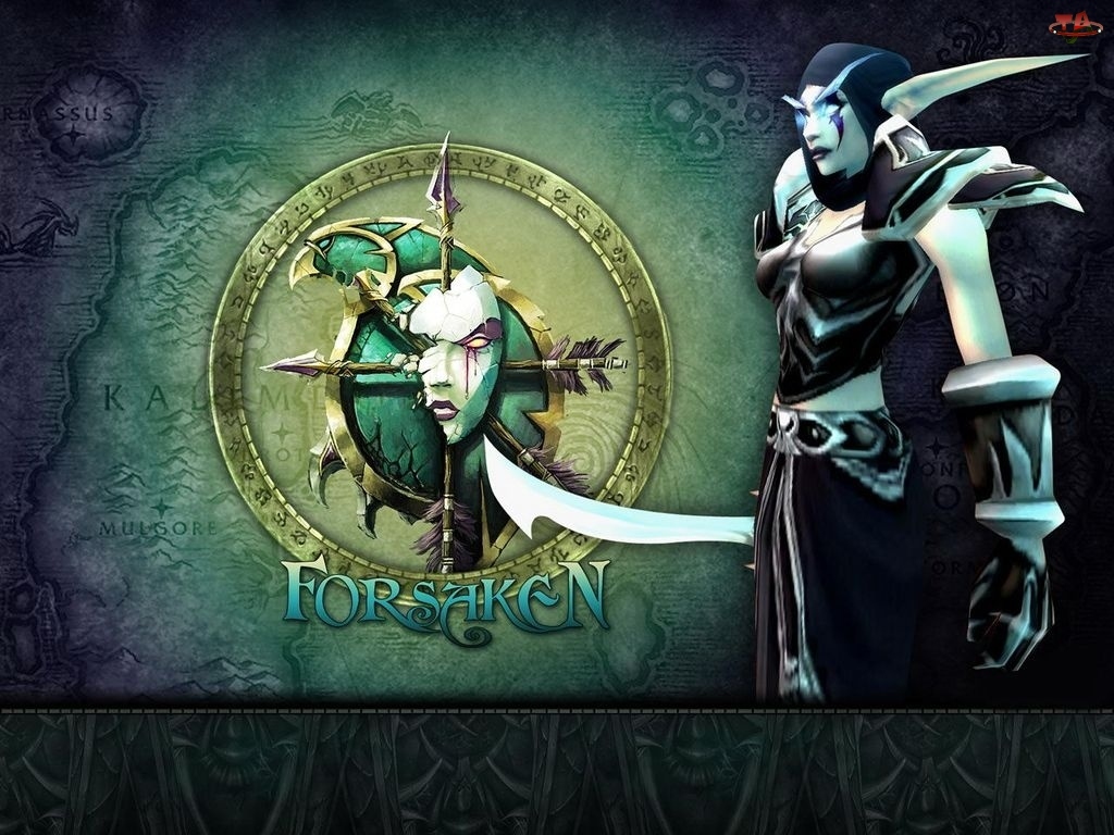 fantasy, World Of Warcraft, kobieta, elf