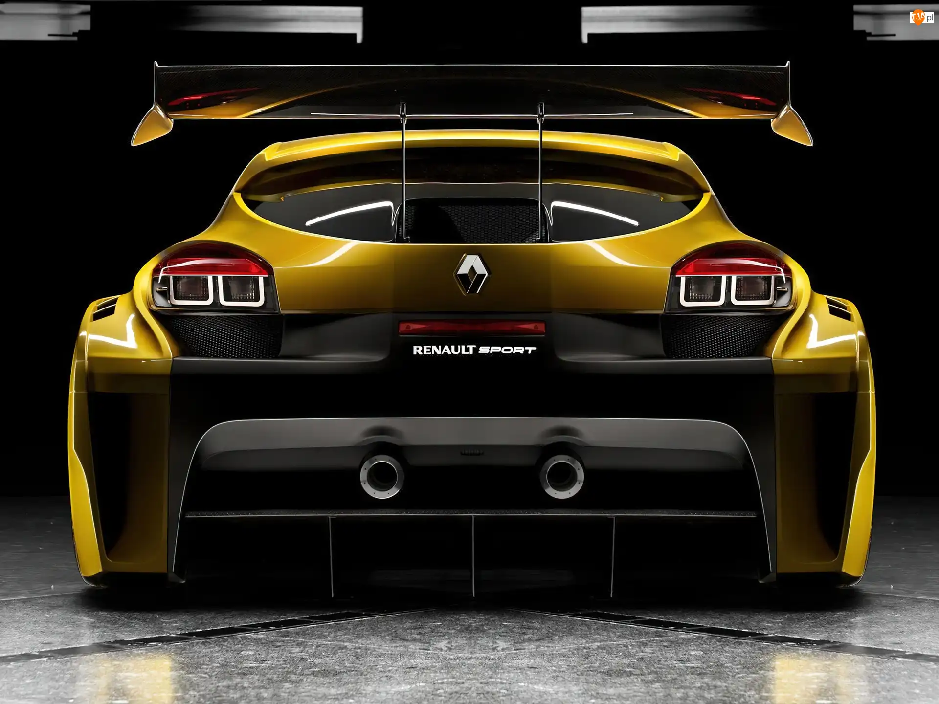 Dyfuzor, Renault Megane Trophy, Tył