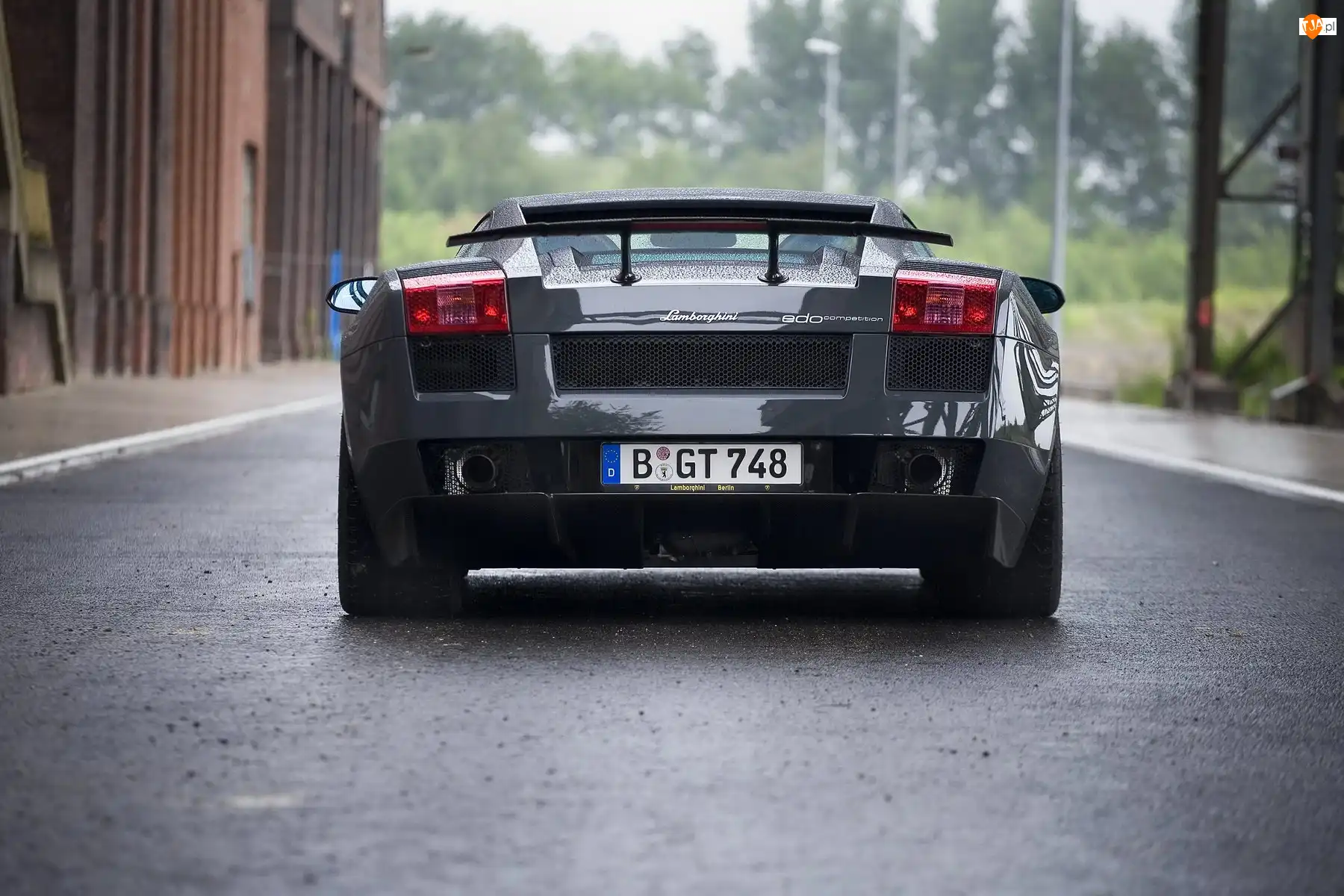 Berlin, Tył, Lamborghini Gallardo