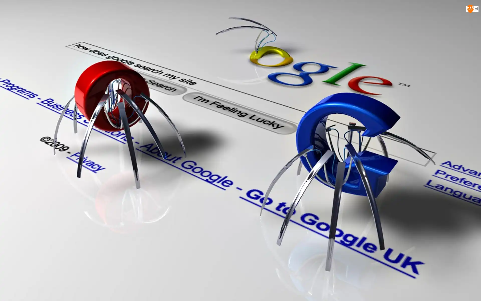 Grafika 3D, Logo, Google