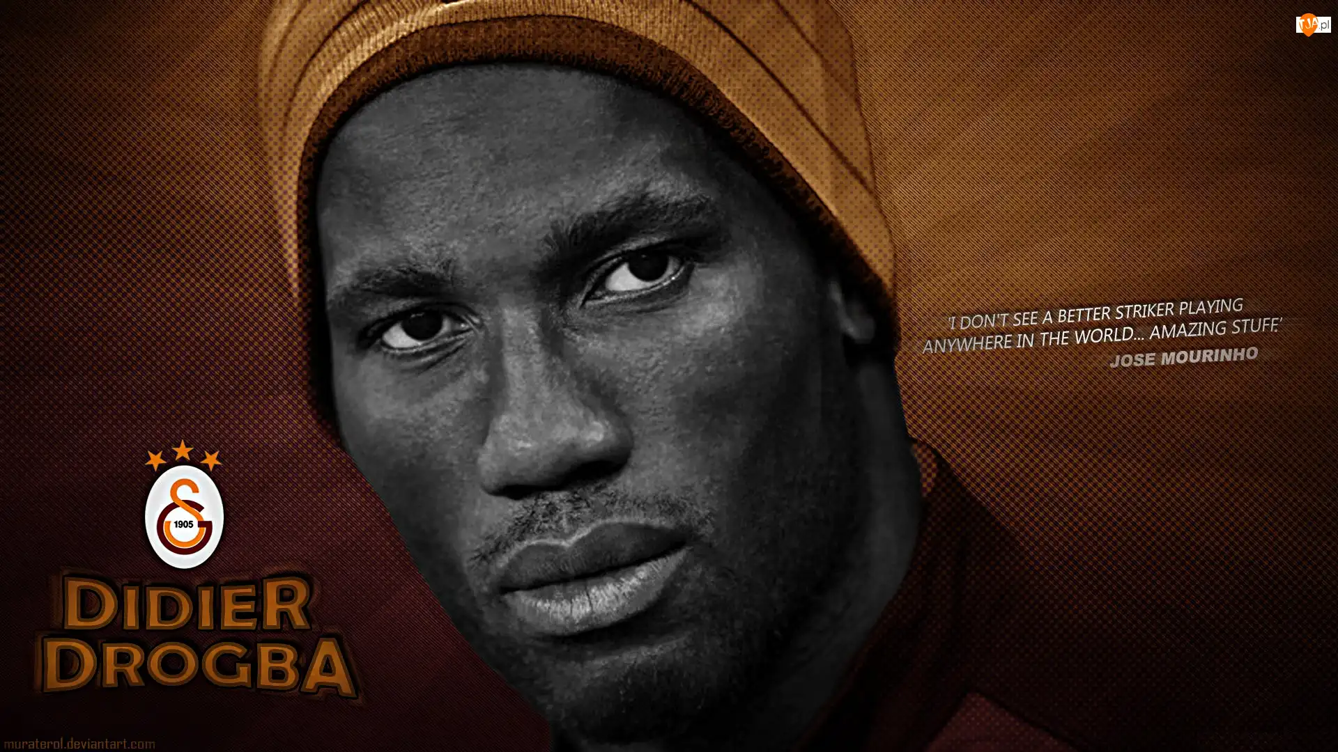 sportowiec, czapka, piłkarz, Didier Drogba, mężczyzna