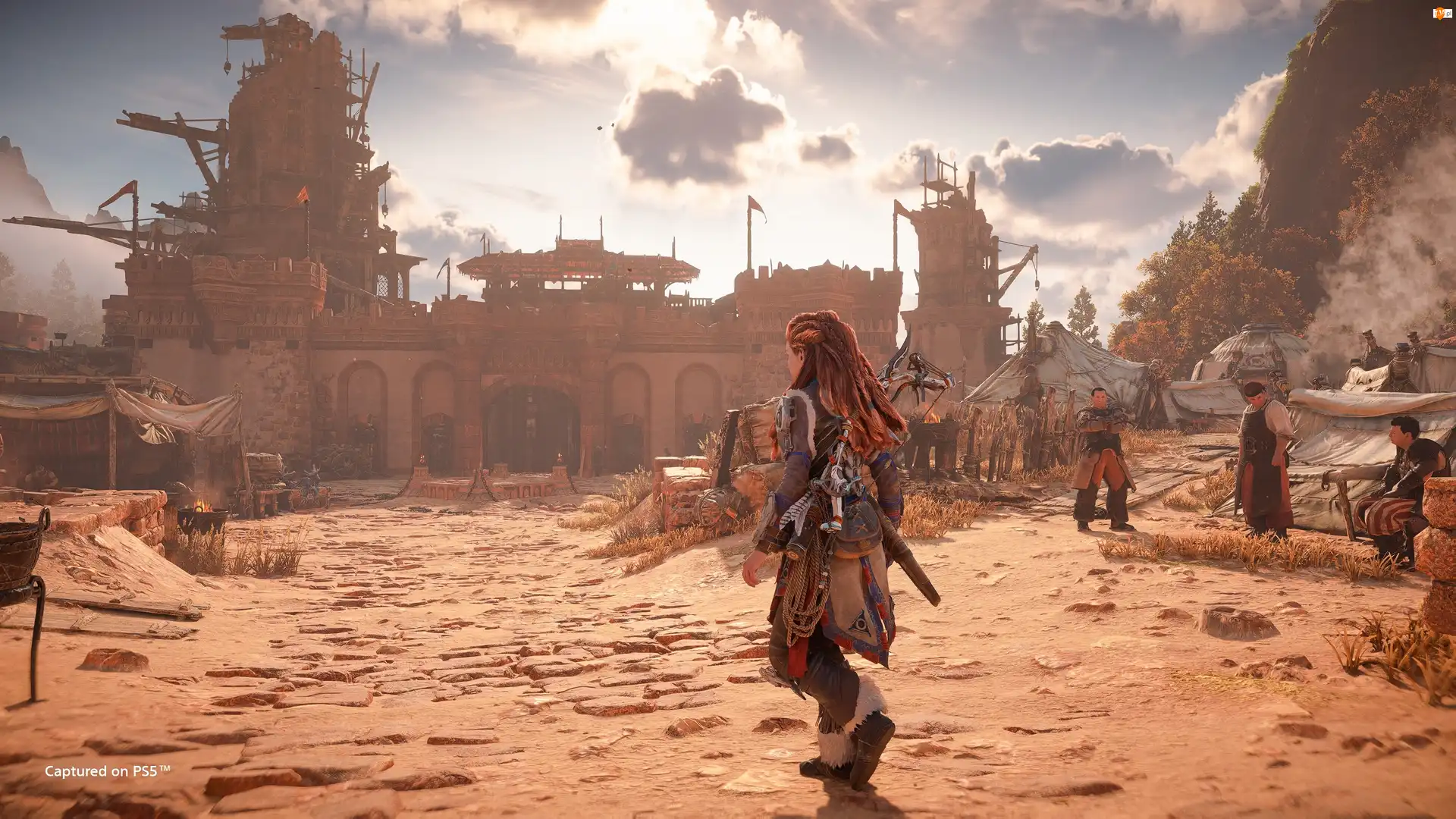 Postać, Budowla, Horizon Forbidden West, Gra, Aloy