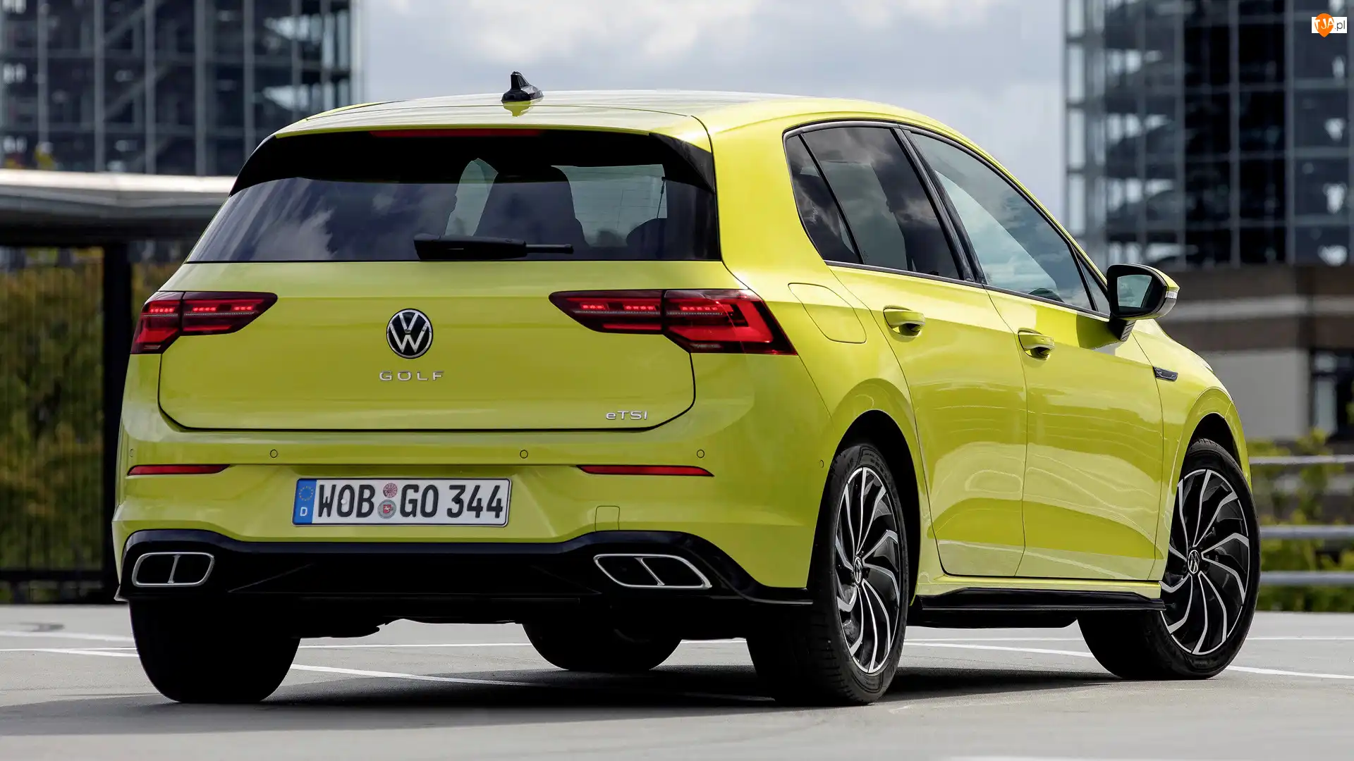 Tył, Volkswagen Golf Mild Hybrid R