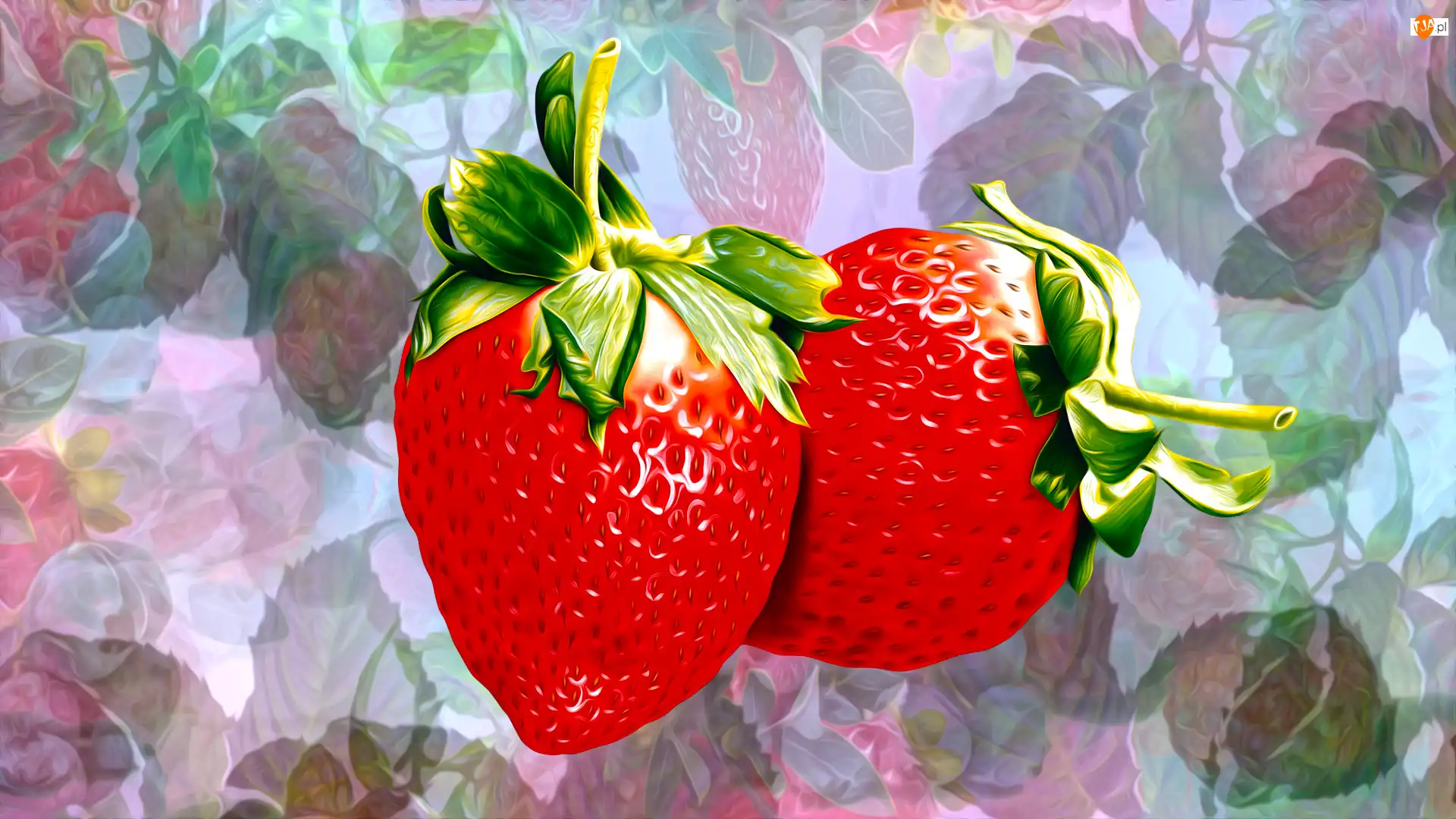Grafika, Truskawki