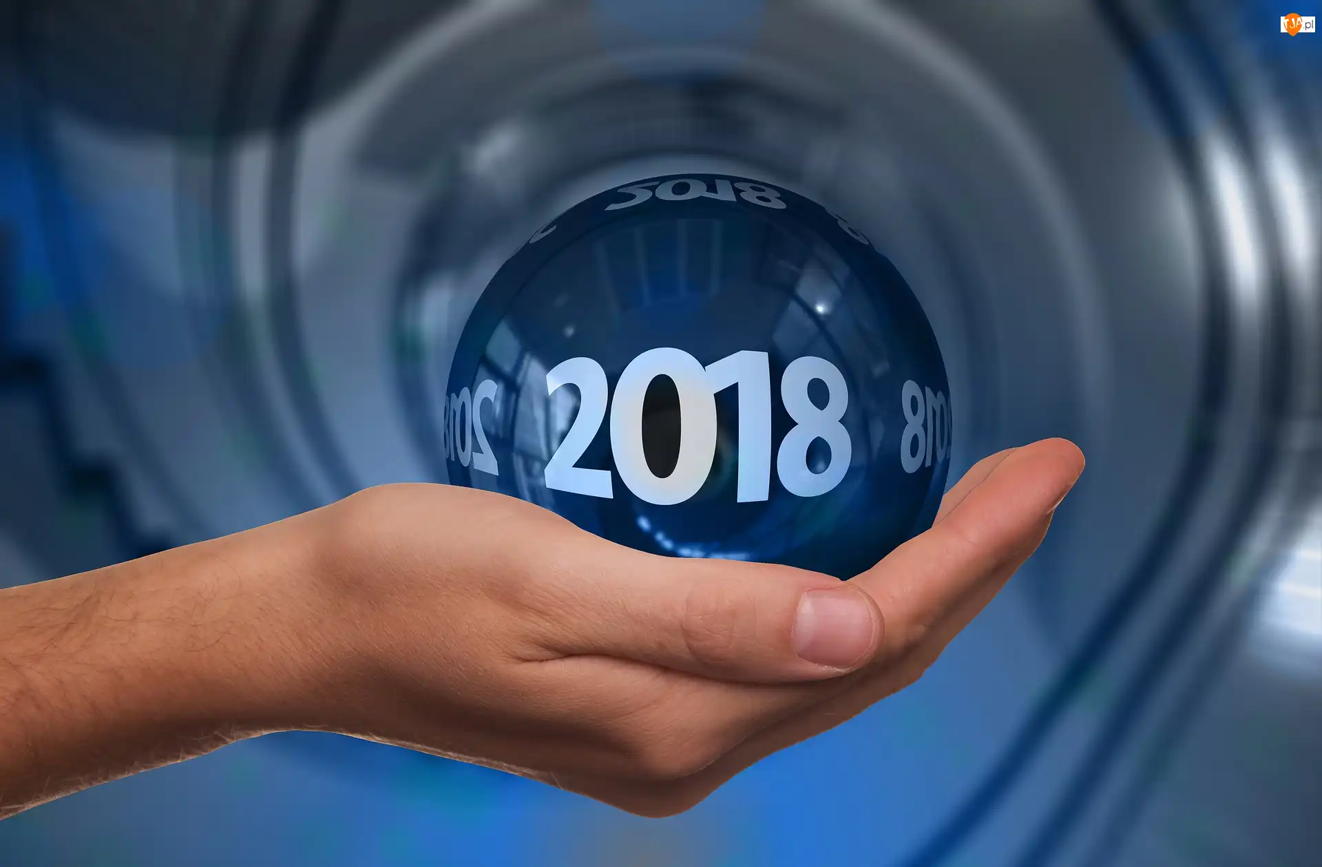 2018, Kula, Ręka, Nowy Rok