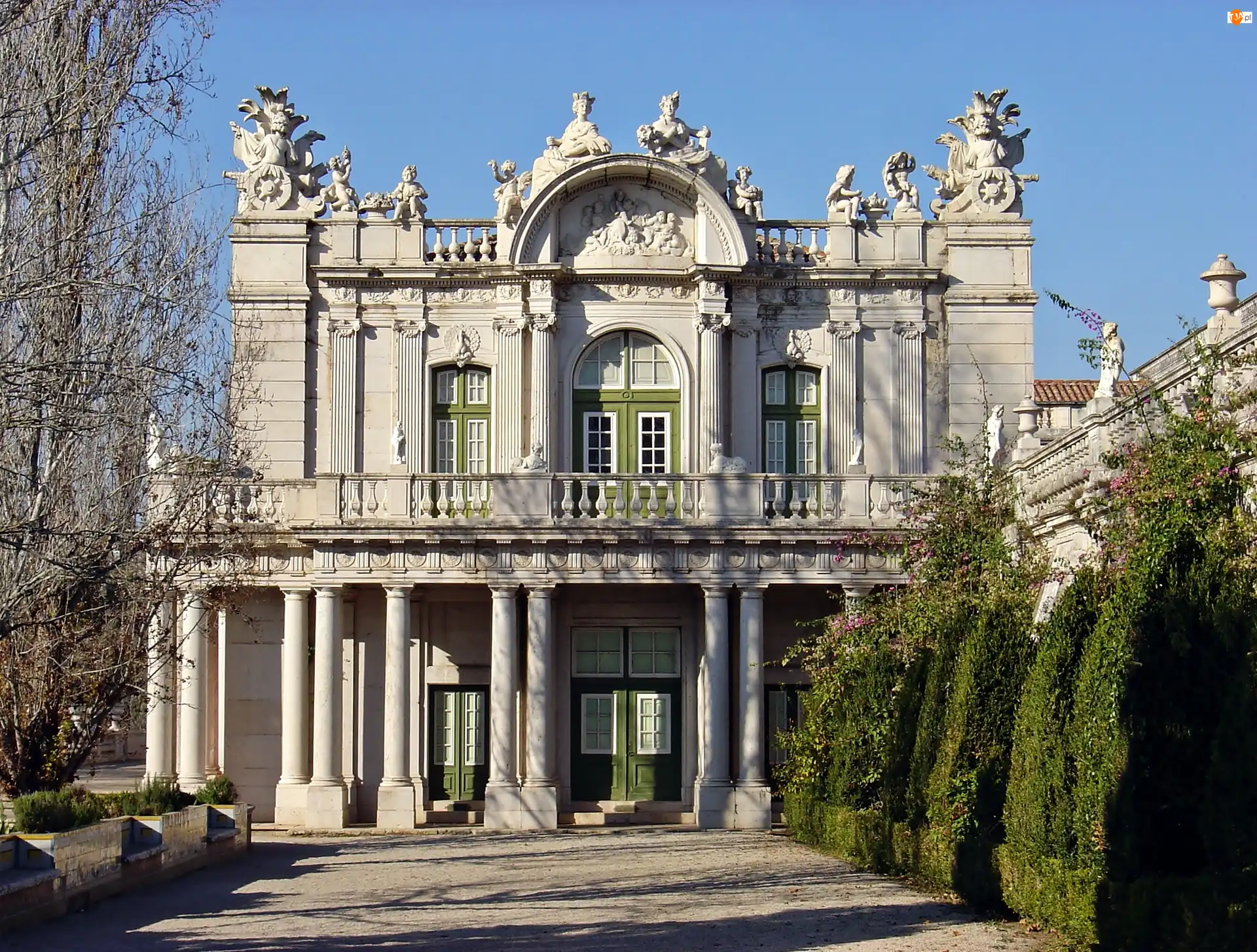 Królewski, Pałac, Pawilon, Lizbona, Queluz, Robillon