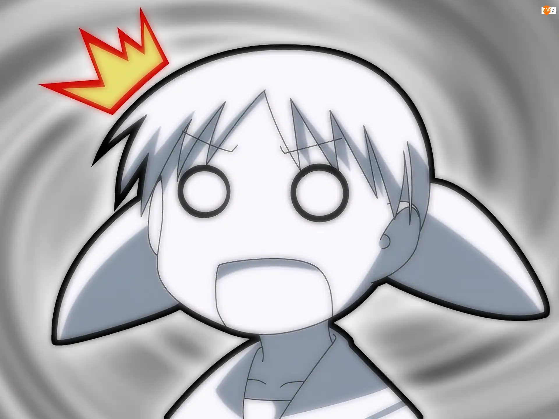 chłopak, Azumanga Daioh, postać, korona