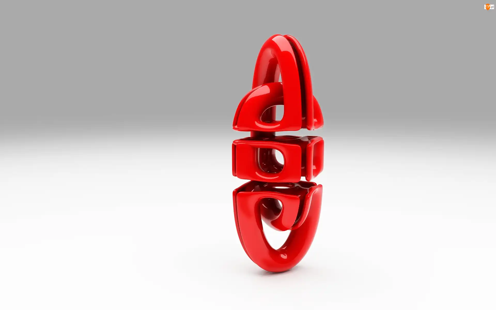 Obiekt, Grafika 3D, Czerwony