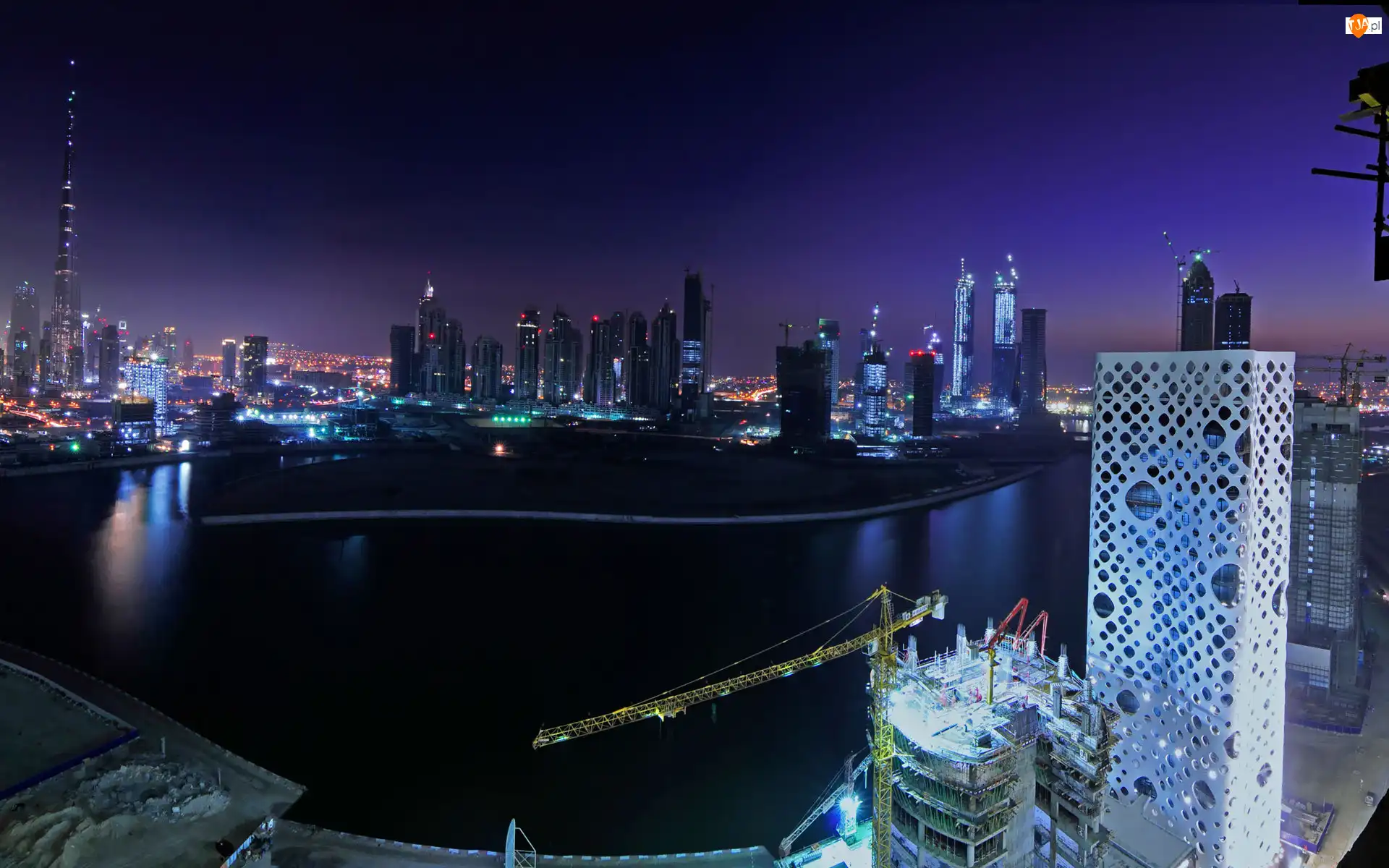 Noc, Zjednoczone Emiraty Arabskie, Dubaj, Miasto