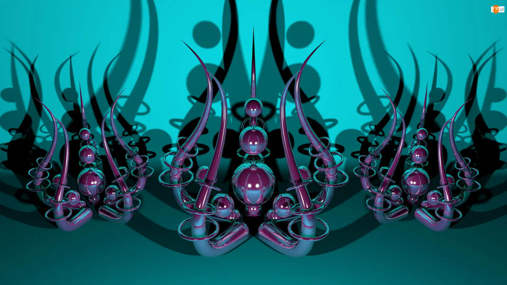 Kwiaty, Grafika 3D