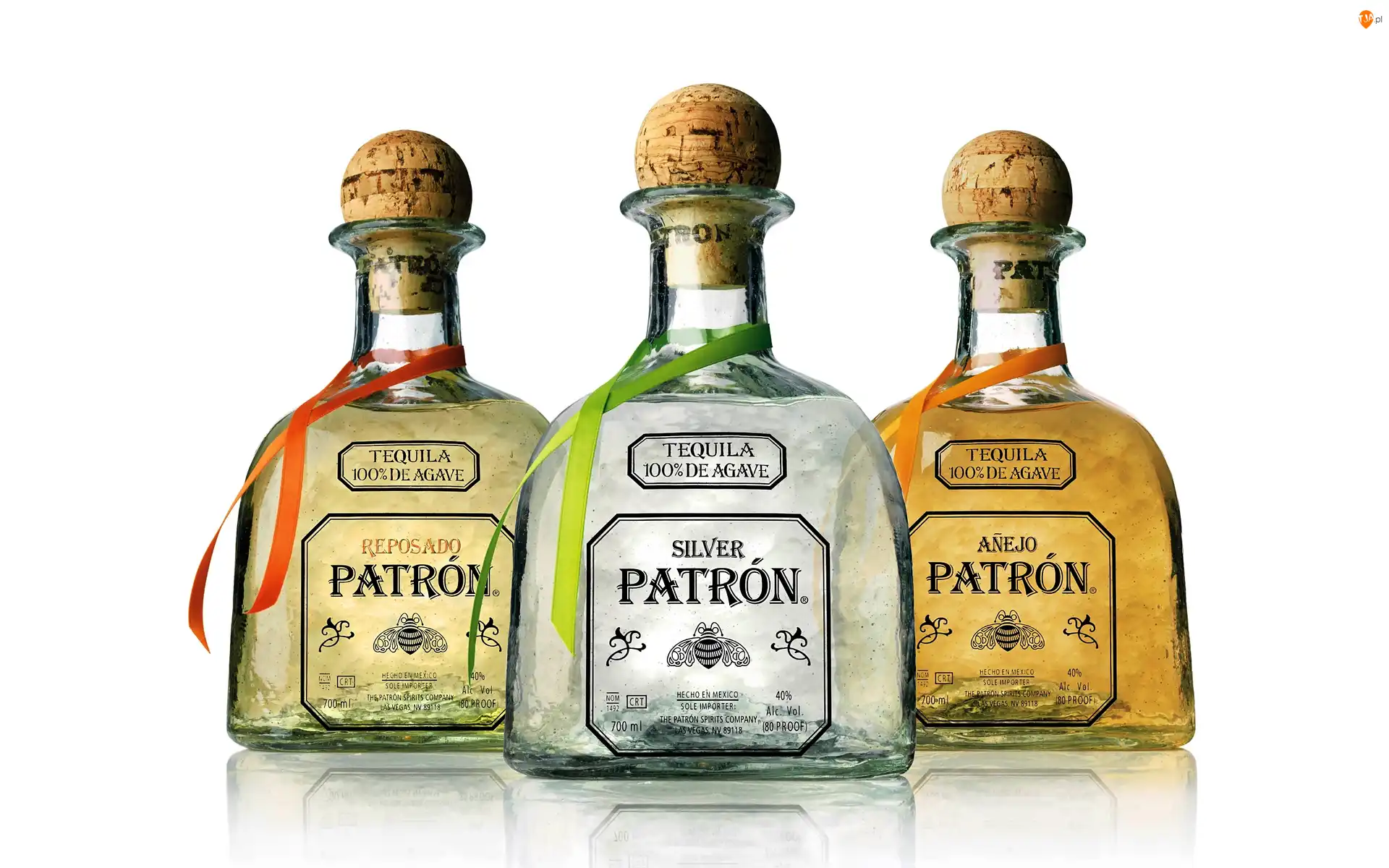 Patrón, Trzy, Butelki, Tequila