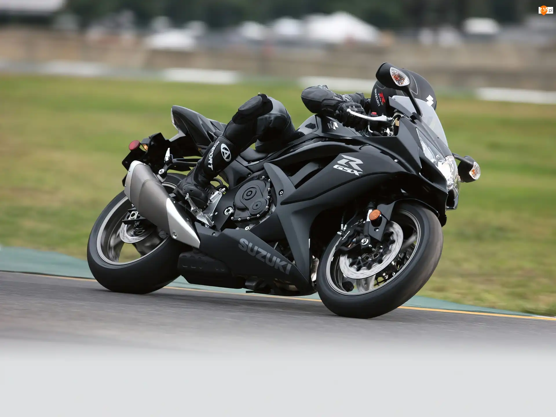 Tłumik, Czarne, Suzuki GSX R750