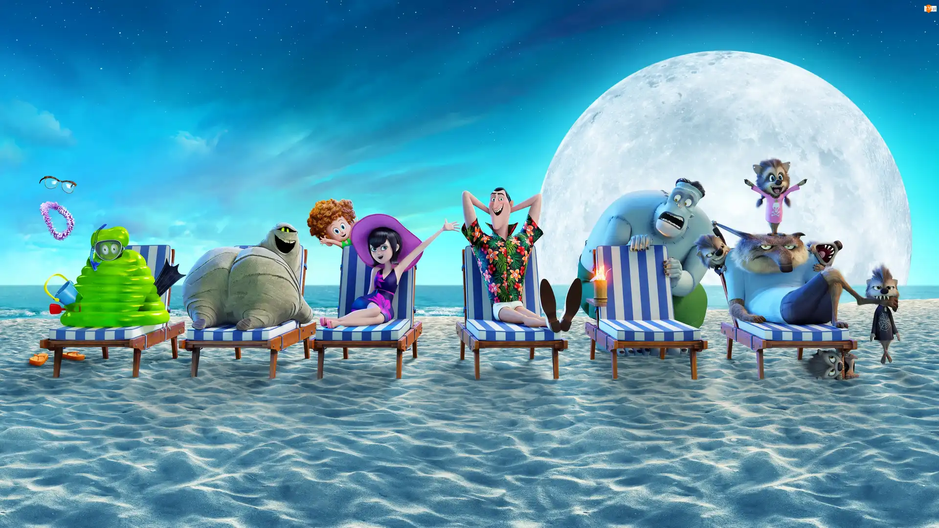 Wakacje, Murray, Hotel Transylvania 3, Film, Blobby