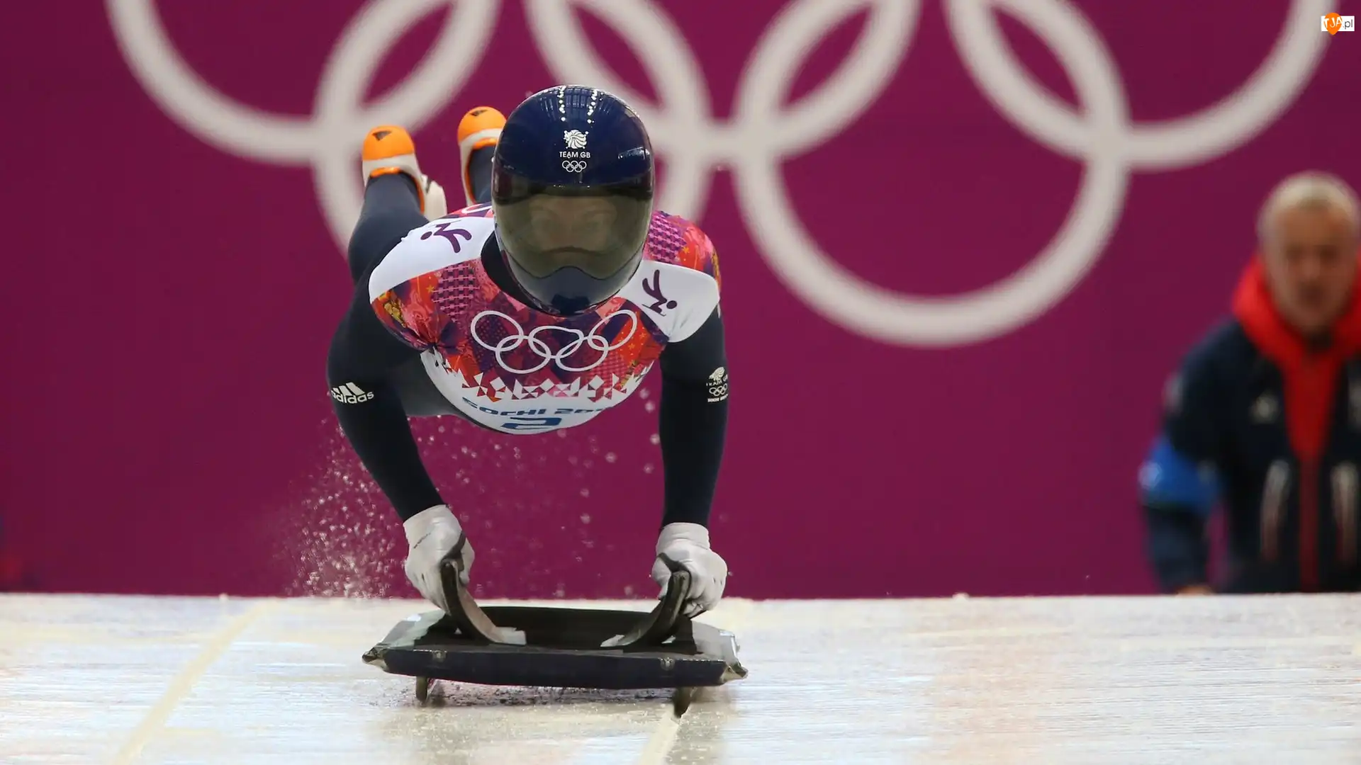 Skeleton, Lizzy Yarnold, Medalistka, Sochi, Złota, Olimpiada