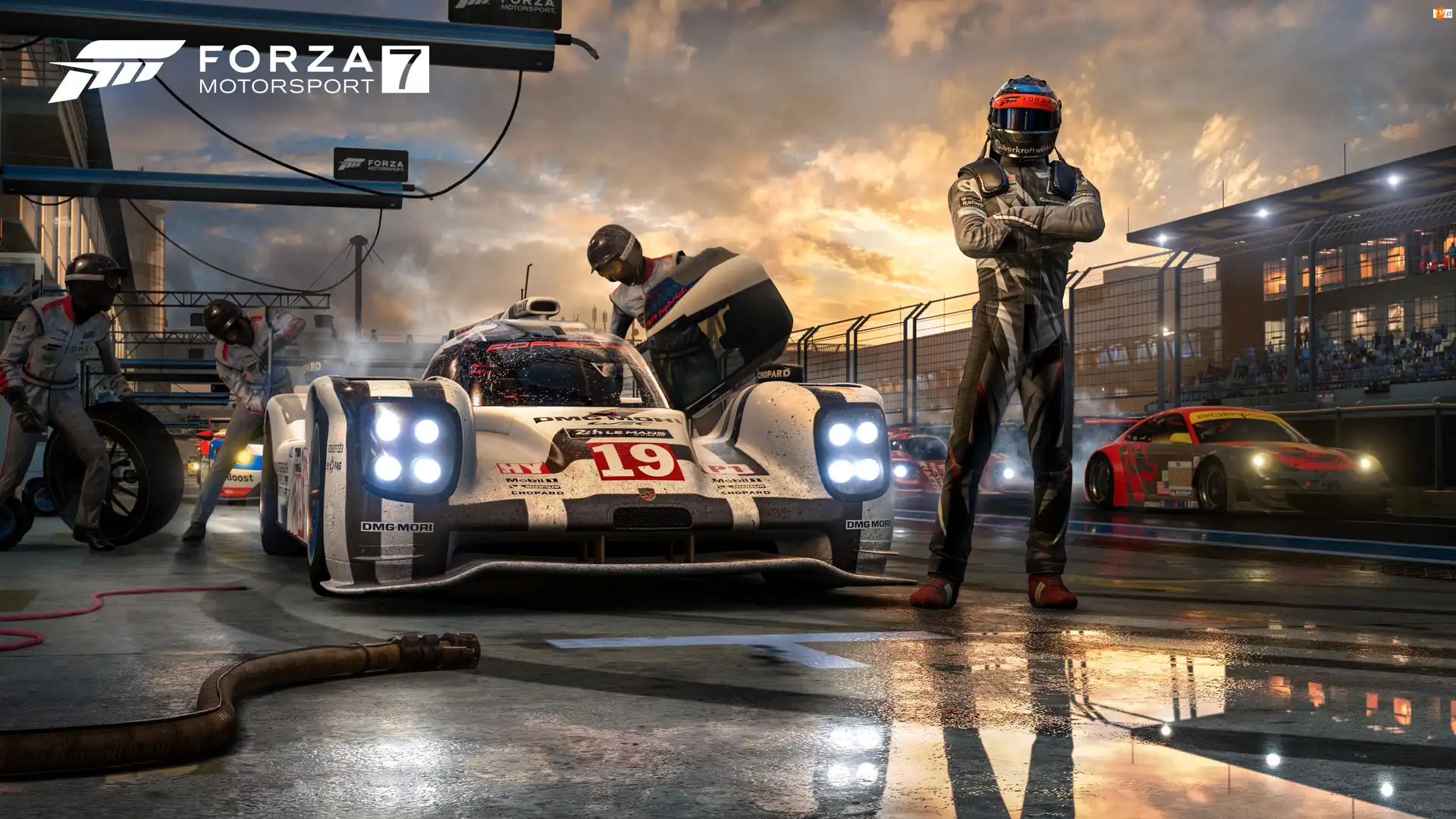 Samochody, Zawodnicy, Forza Motorsport 7, Gra, Wyścigowe