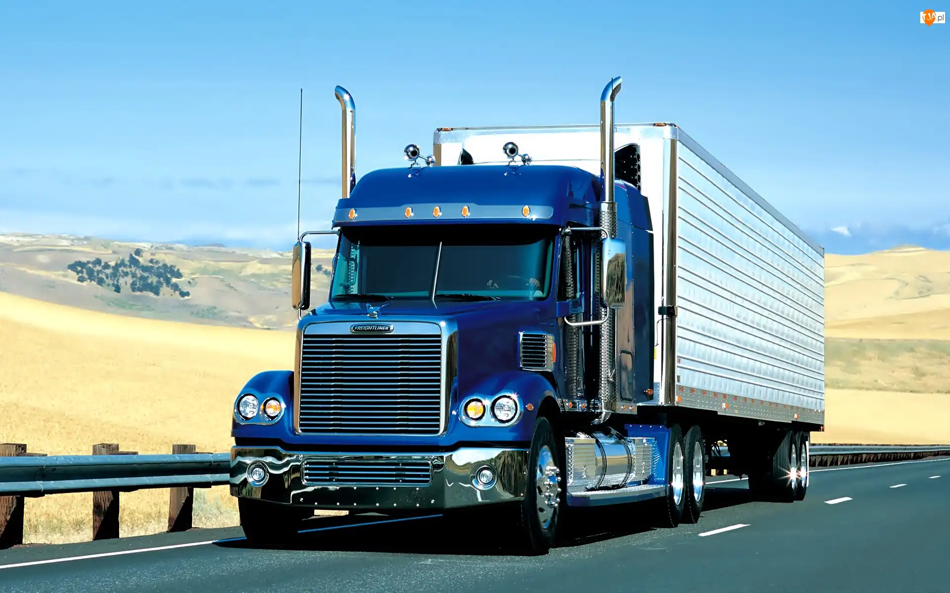 Droga, Ciężarówka, Freightliner