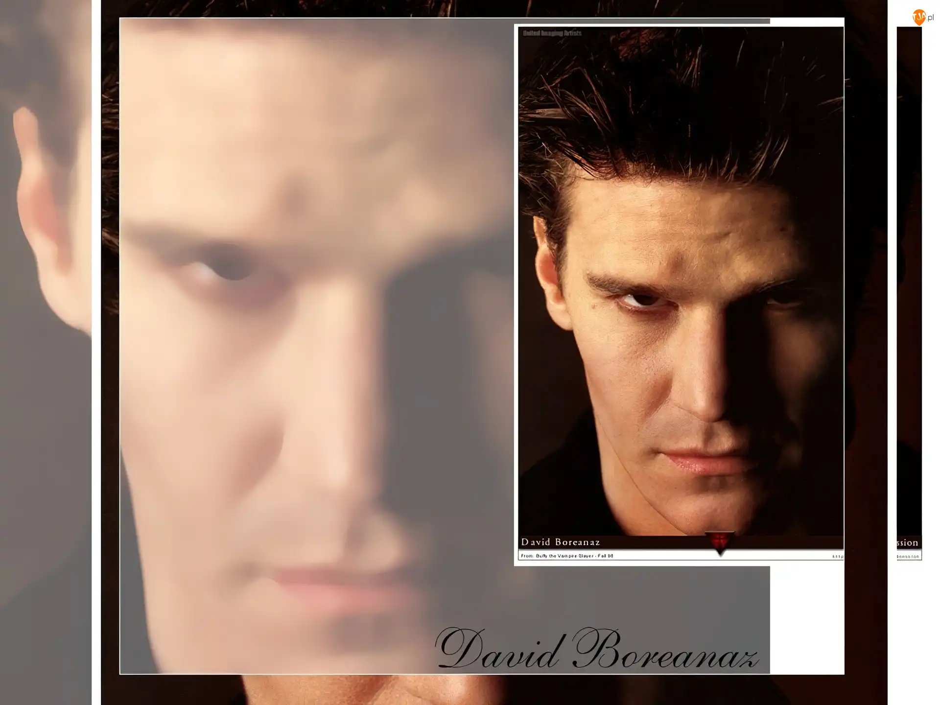ciemne włosy, David Boreanaz