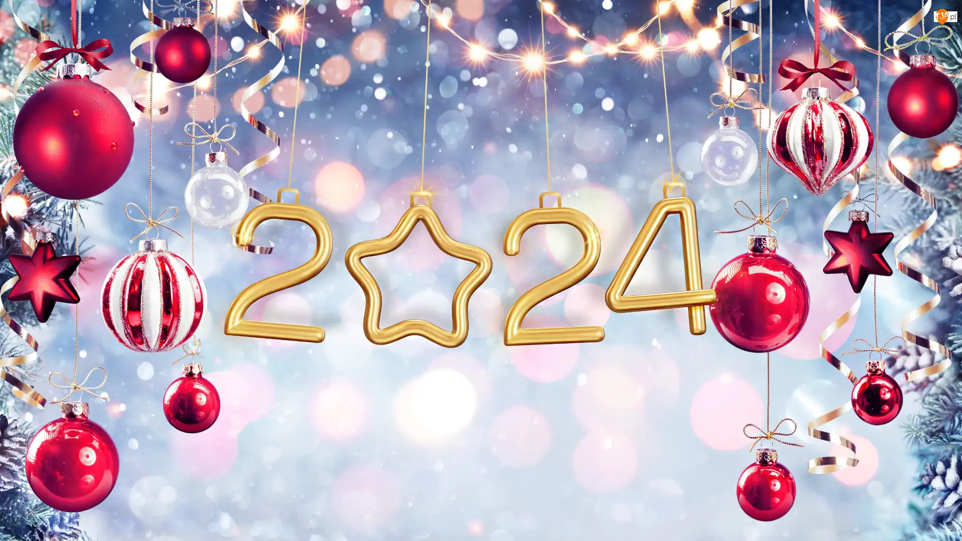 Bombki, Nowy Rok, 2024