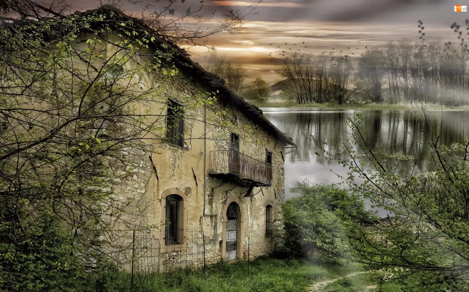 Jezioro, Stary, Dom