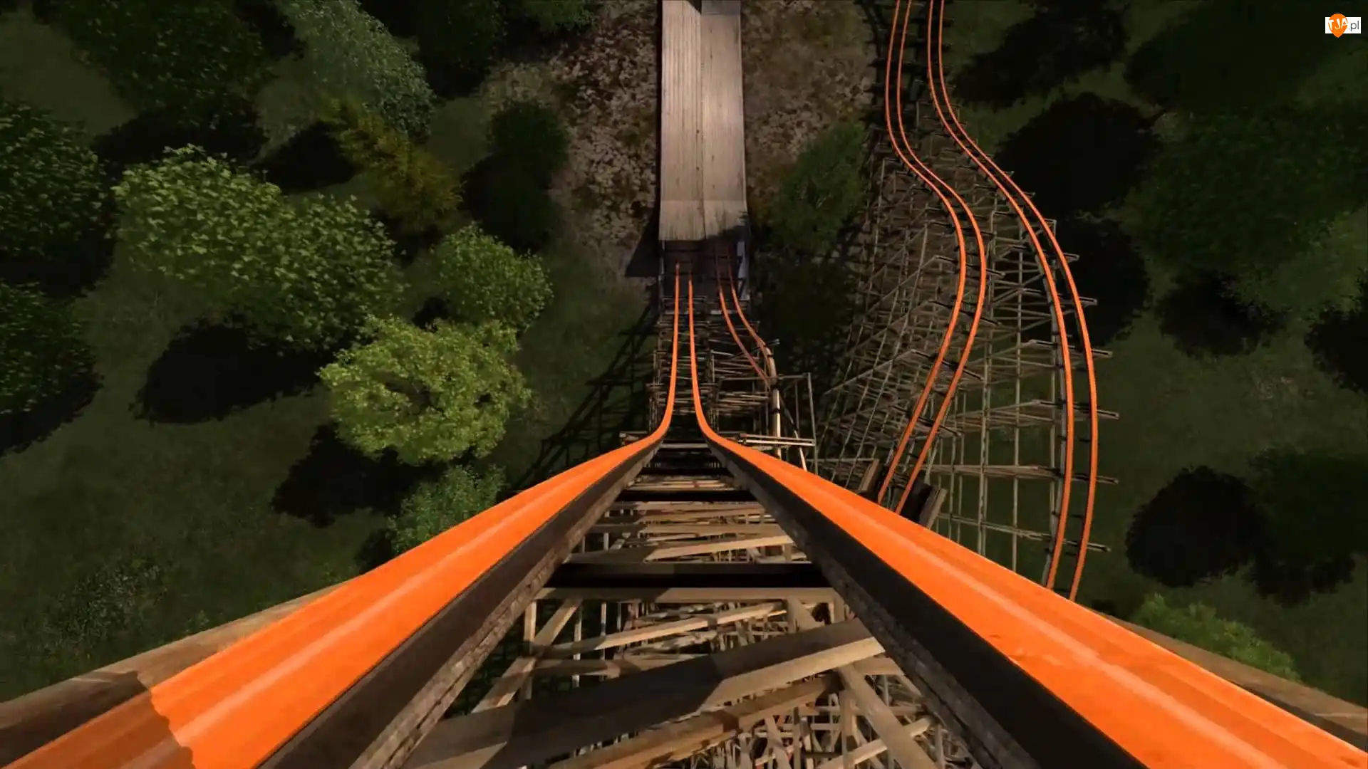 Wesołe miasteczko, Kolejka, Roller coaster, Lunapark
