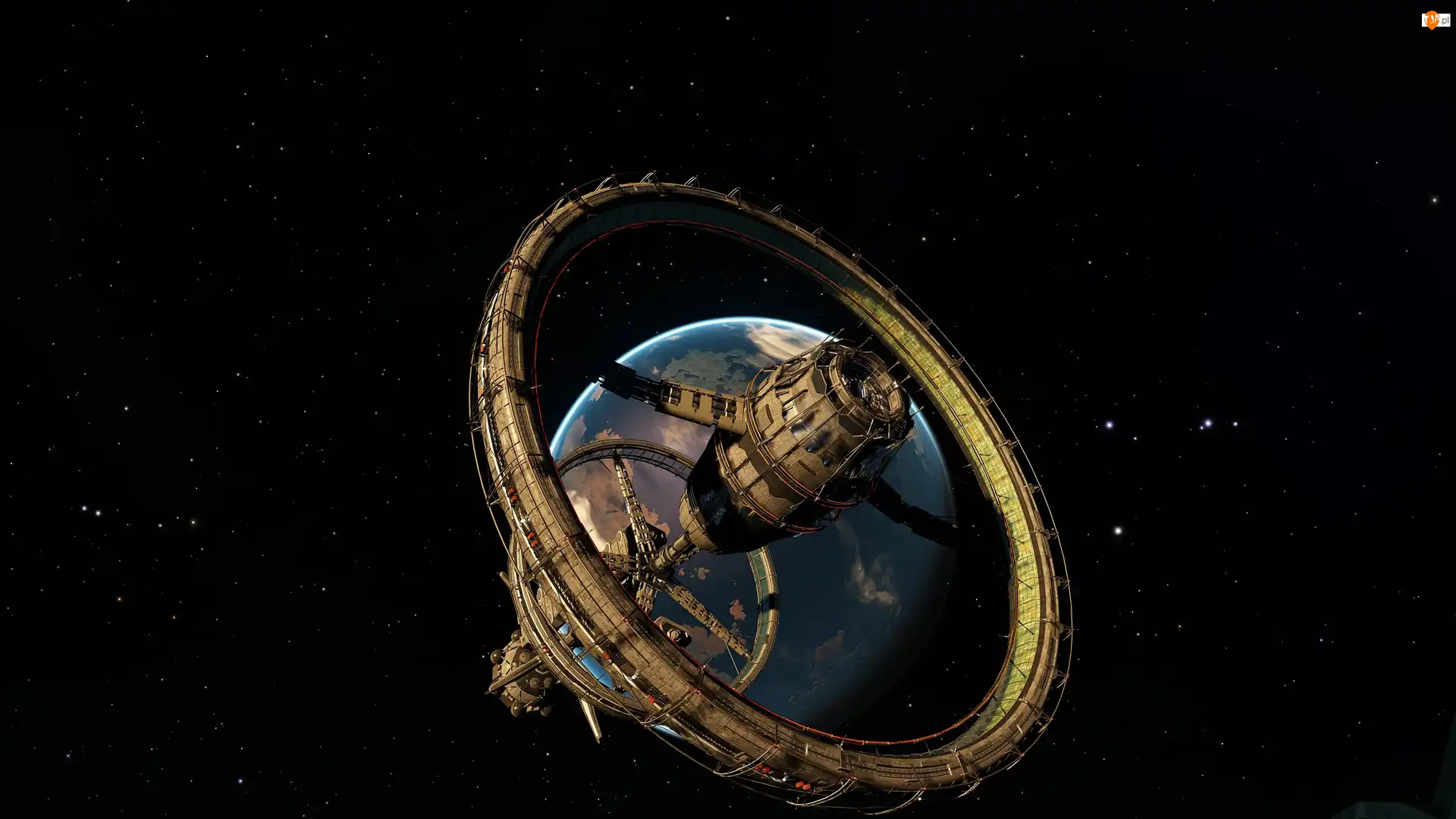 Stacja kosmiczna Orbis, Kosmos, Elite: Dangerous, Gra, Ziemia