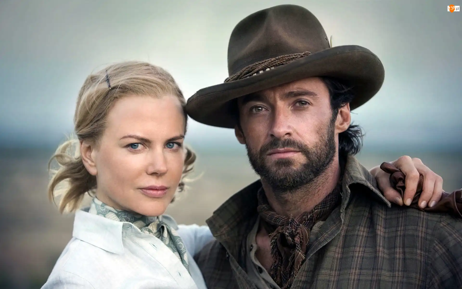 Kapelusz, Hugh Jackman, Nicole Kidman, Zarost