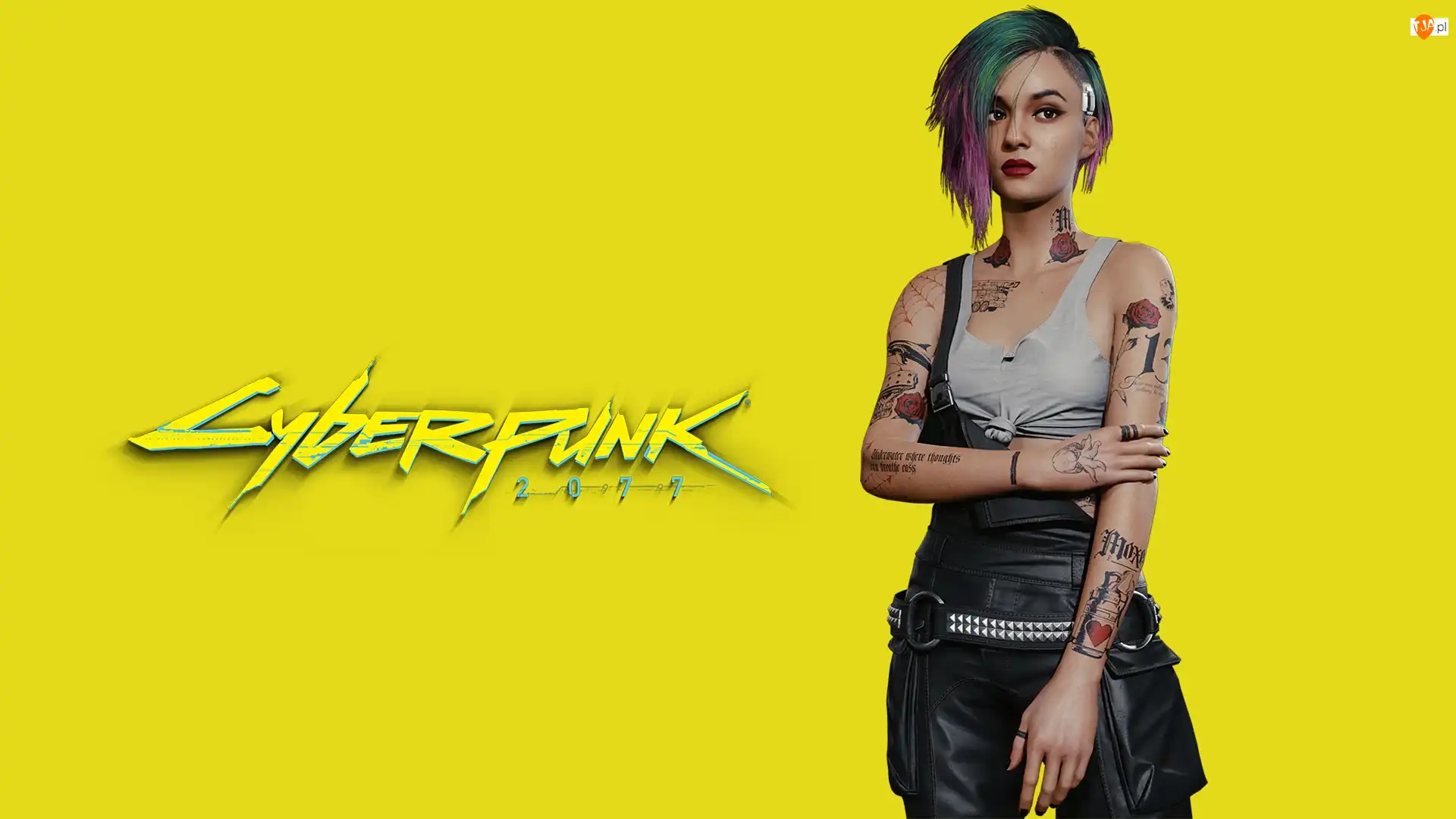 Judy Alvarez, Postać, Cyberpunk 2077, Tło, Gra, Żółte