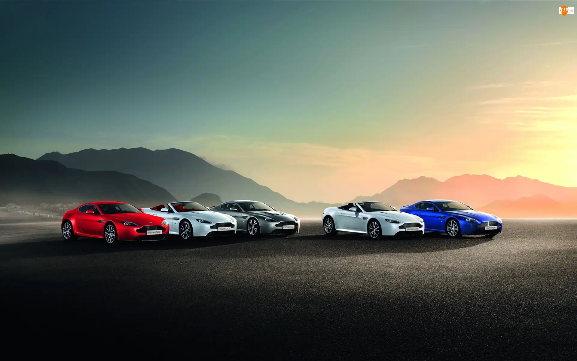 Góry, Pięć, Samochodów, Aston Martin