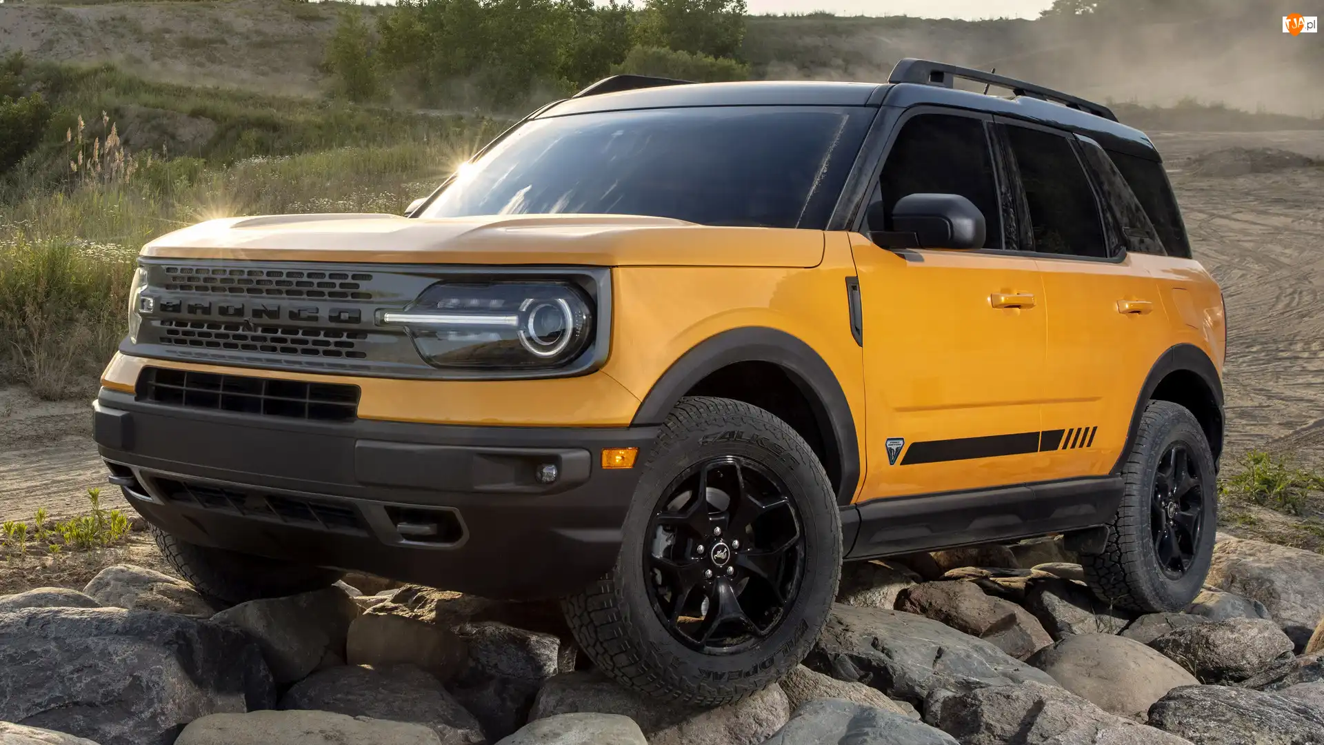 2020, Żółty, Ford Bronco