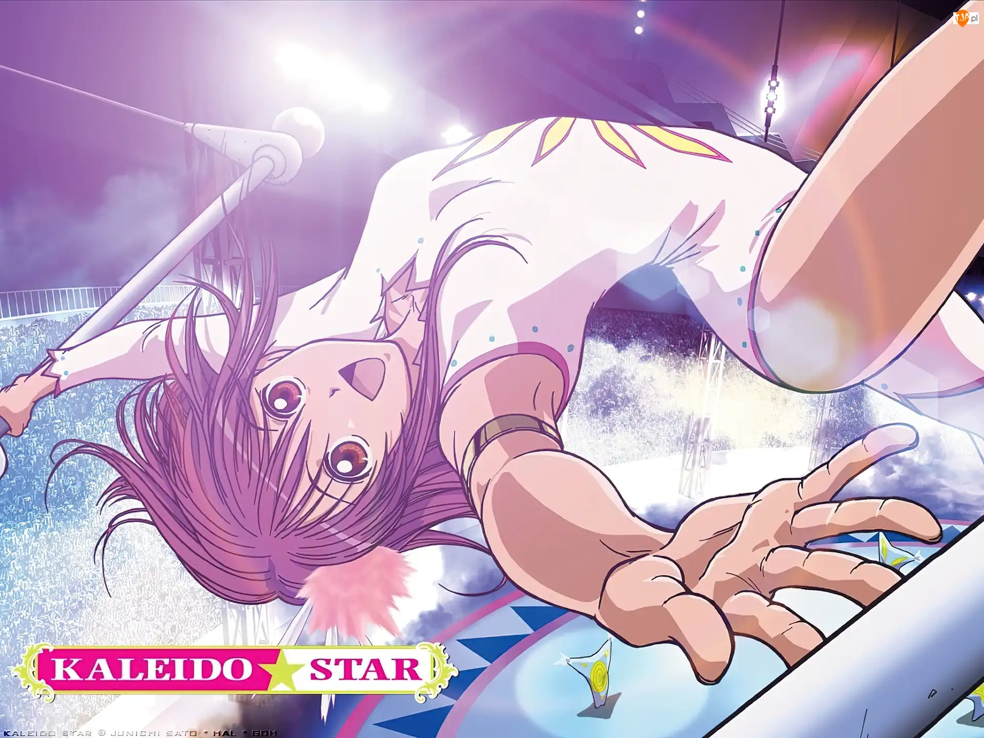 huśtawka, Kaleido Star, gimnastyka, kobieta