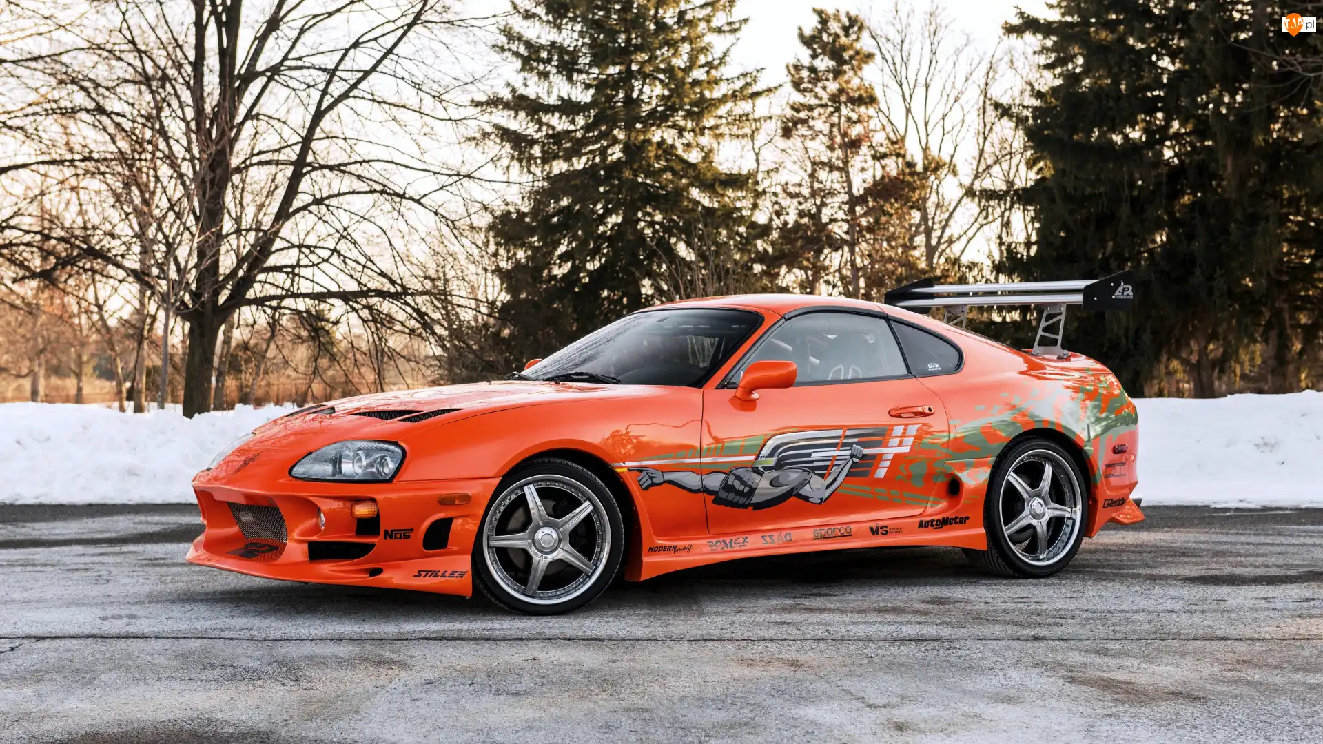 Pomarańczowa, Toyota Supra